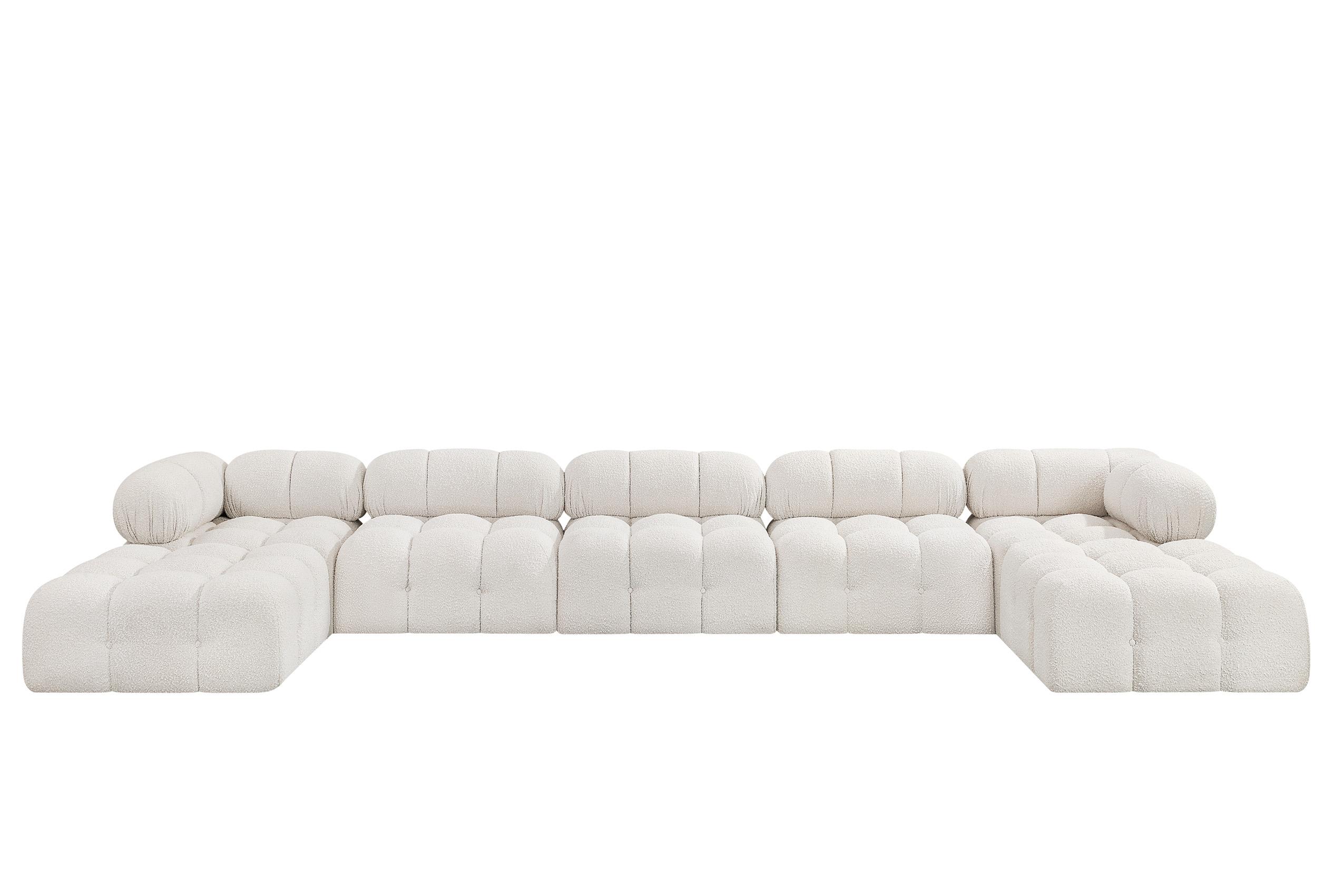 

        
Meridian Furniture AMES 611Cream-Sec7B Modular Sectional Cream Boucle 094308303550
