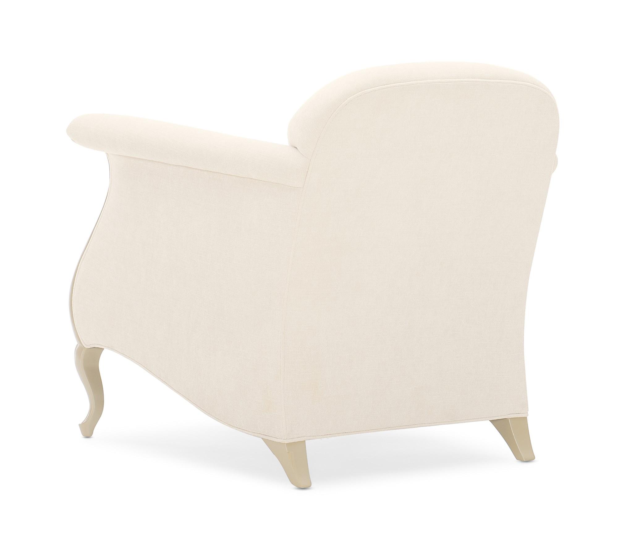 

        
Caracole TWO TO TANGO CHAIR Accent Chair Cream Fabric 662896034028
