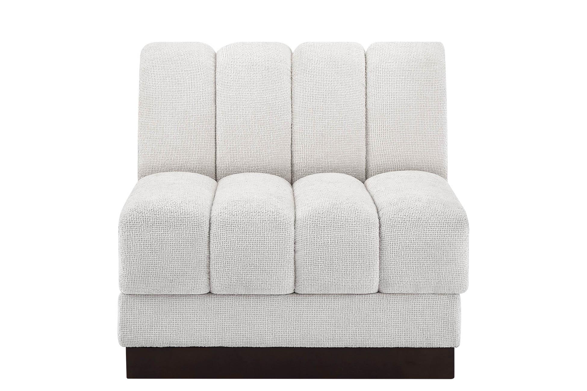 

    
124Cream-Armless Meridian Furniture Armless Chair
