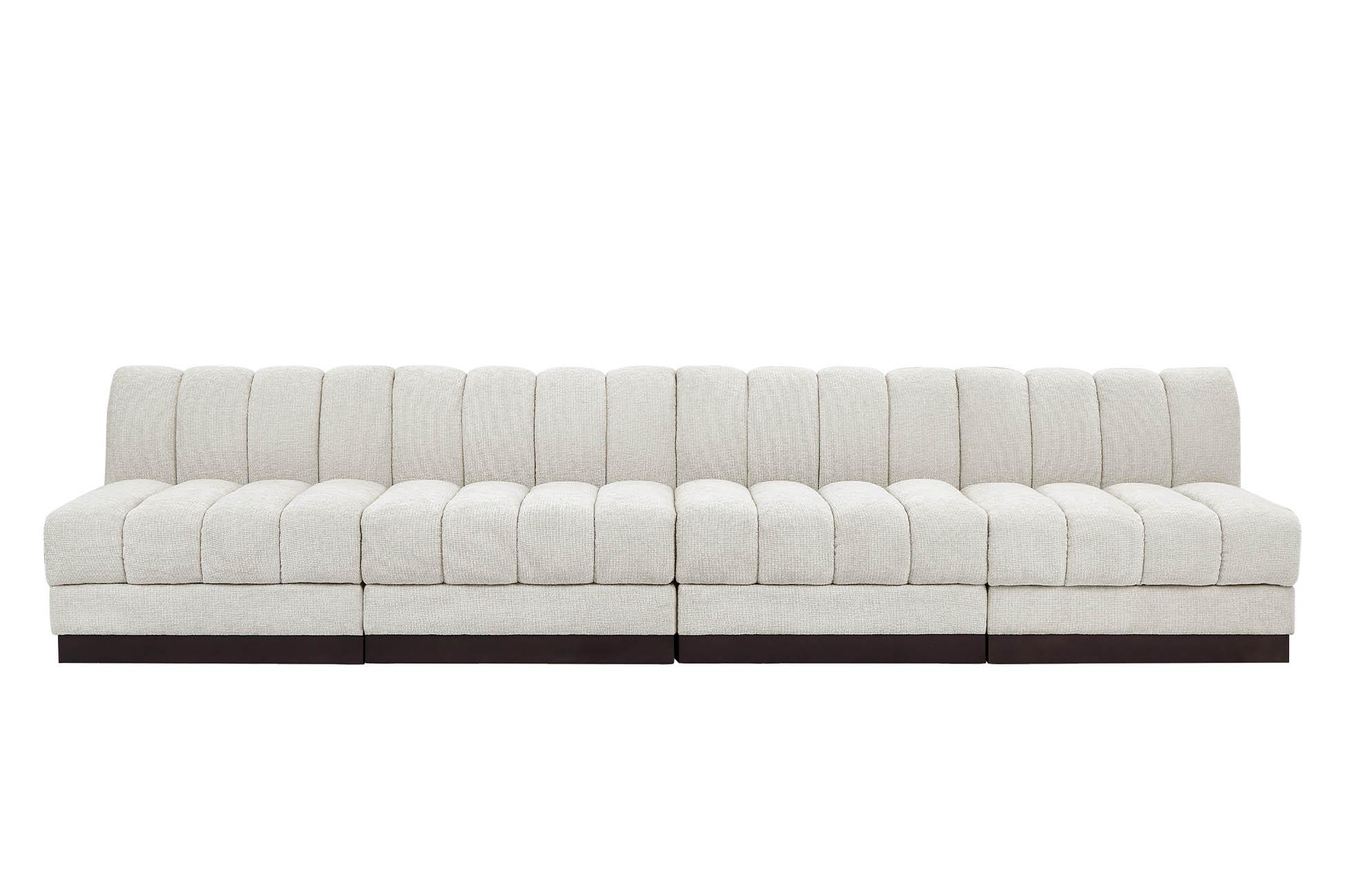 

        
Meridian Furniture QUINN 124Cream-S128 Modular Sofa Cream Chenille 094308312026
