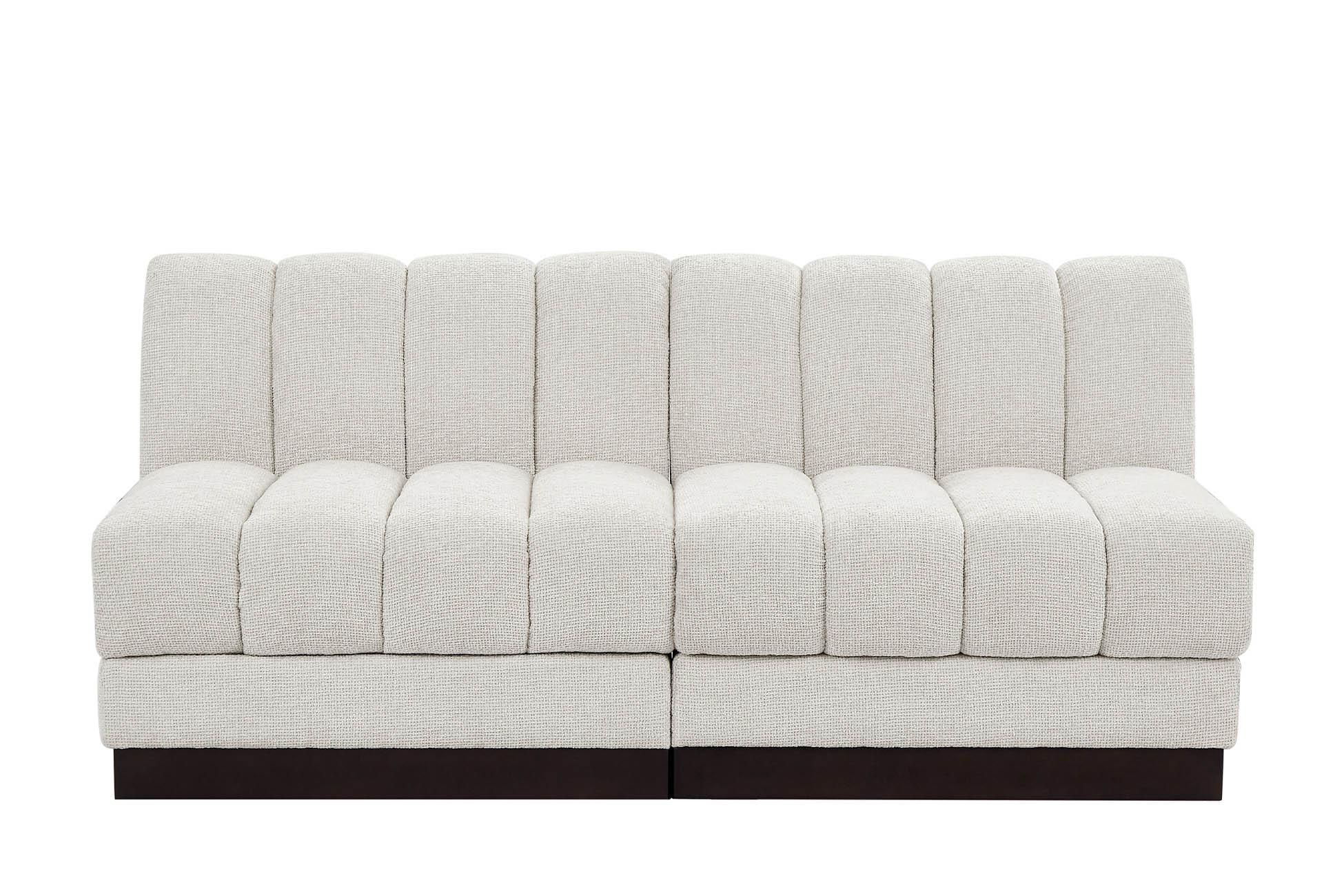 

        
Meridian Furniture QUINN 124Cream-S64 Modular Sofa Cream Chenille 094308311982
