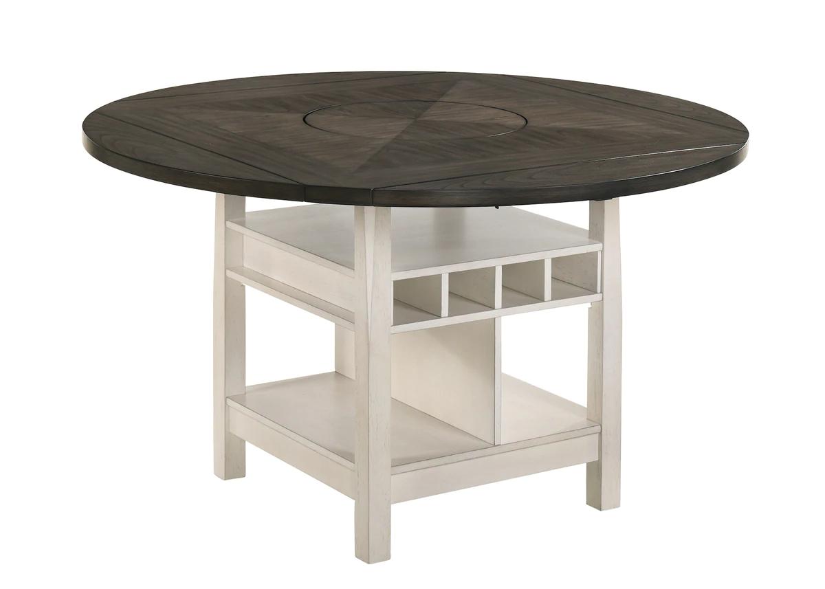 Contemporary, Traditional Counter Height Table Conner 2849CG in Cream 
