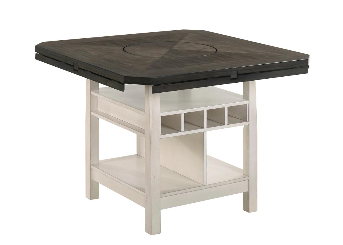 

    
Cream Counter Height Table by Crown Mark Conner 2849CG
