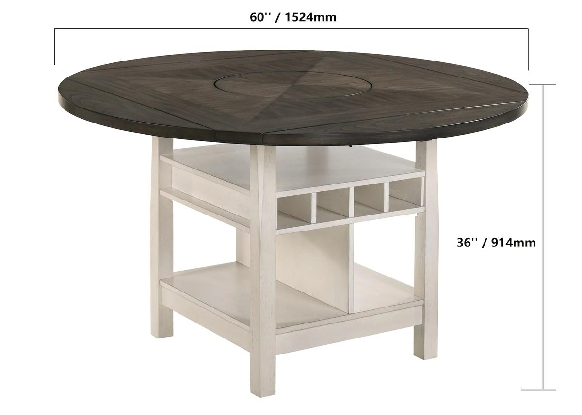 

    
 Order  Cream Counter Height Table by Crown Mark Conner 2849CG
