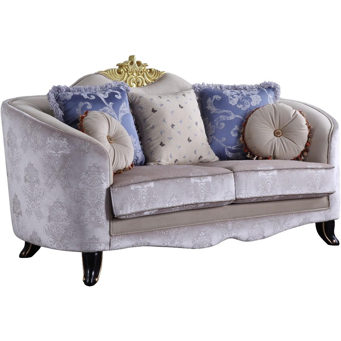 

        
Acme Furniture Sheridan-53945 Sofa Loveseat Cream Fabric 0840412182310
