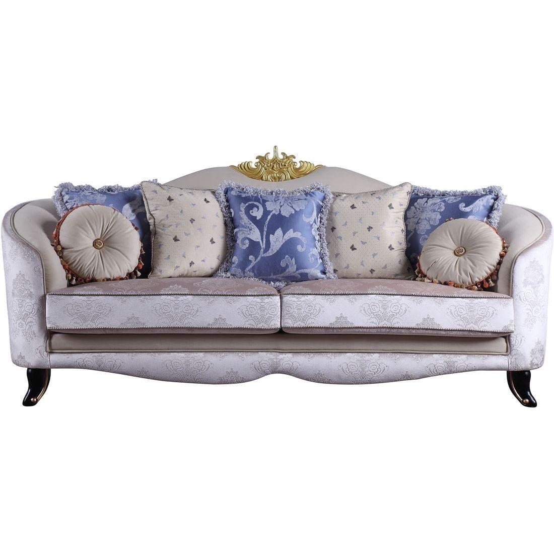 

        
0840412182310Luxury Cream Fabric Sofa Set 4Pcs Sheridan-53945 Acme Traditional Classic
