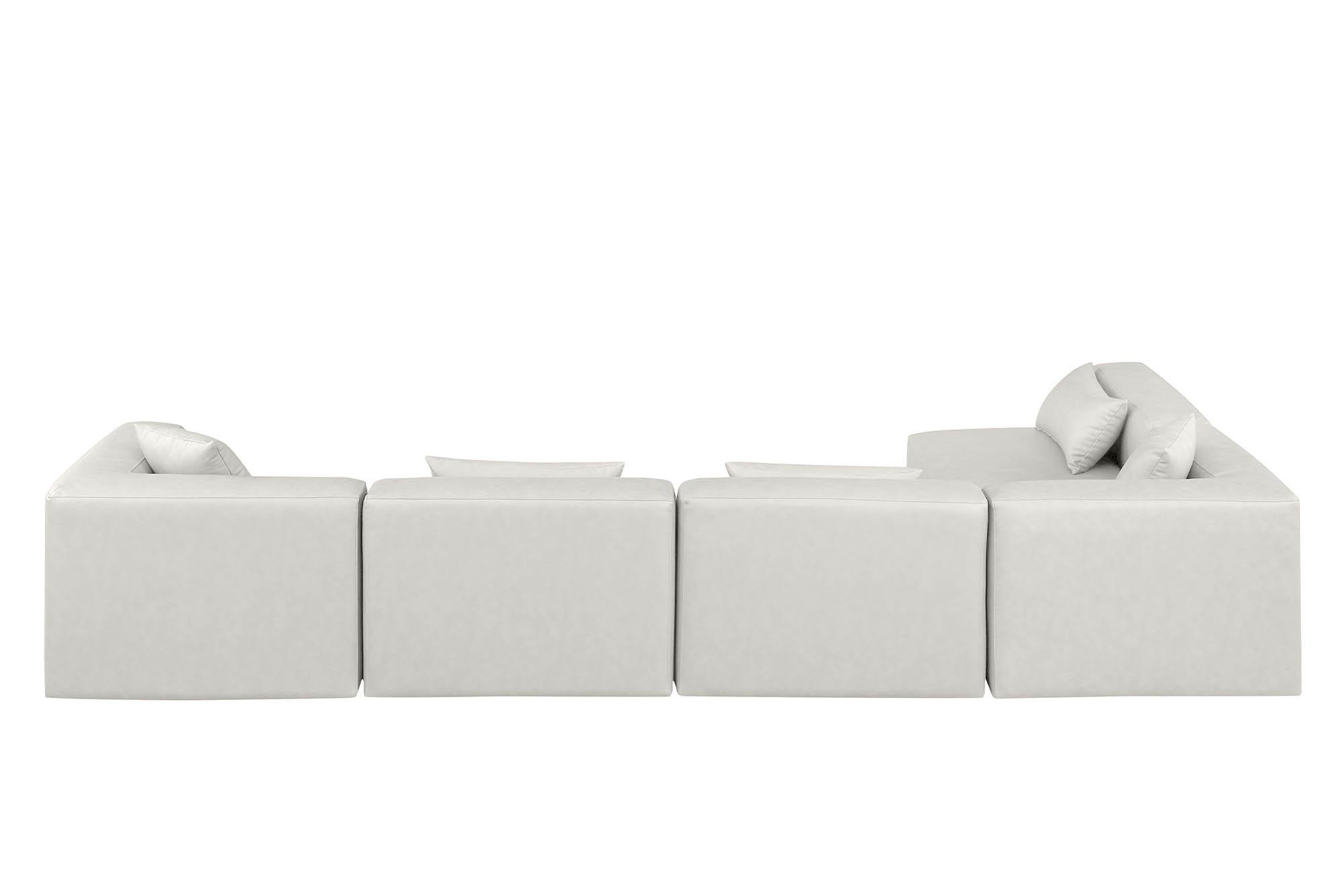 

    
668Cream-Sec5D Meridian Furniture Modular Sectional Sofa
