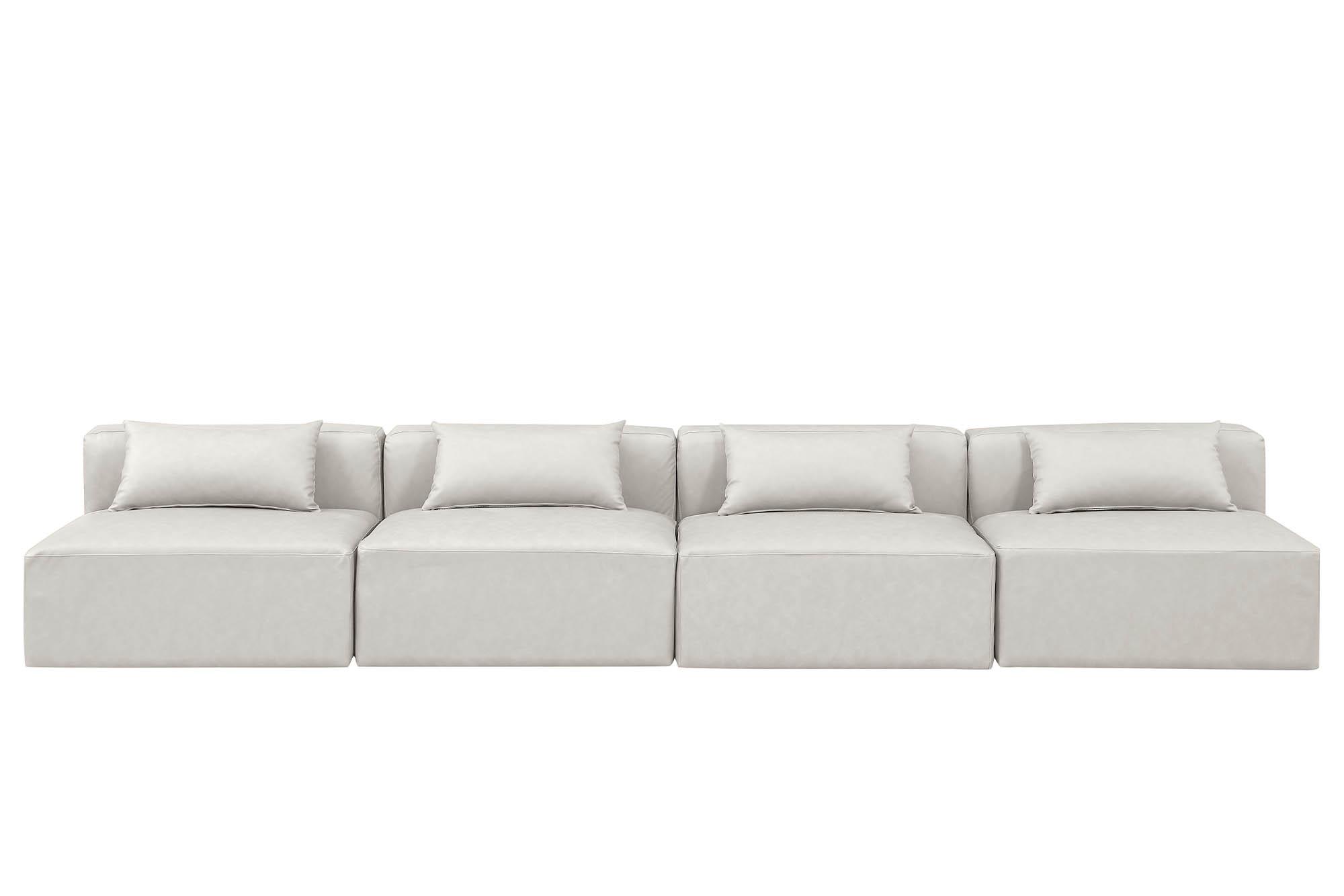 

        
Meridian Furniture CUBE 668Cream-S144A Modular Sofa Cream Faux Leather 094308317021
