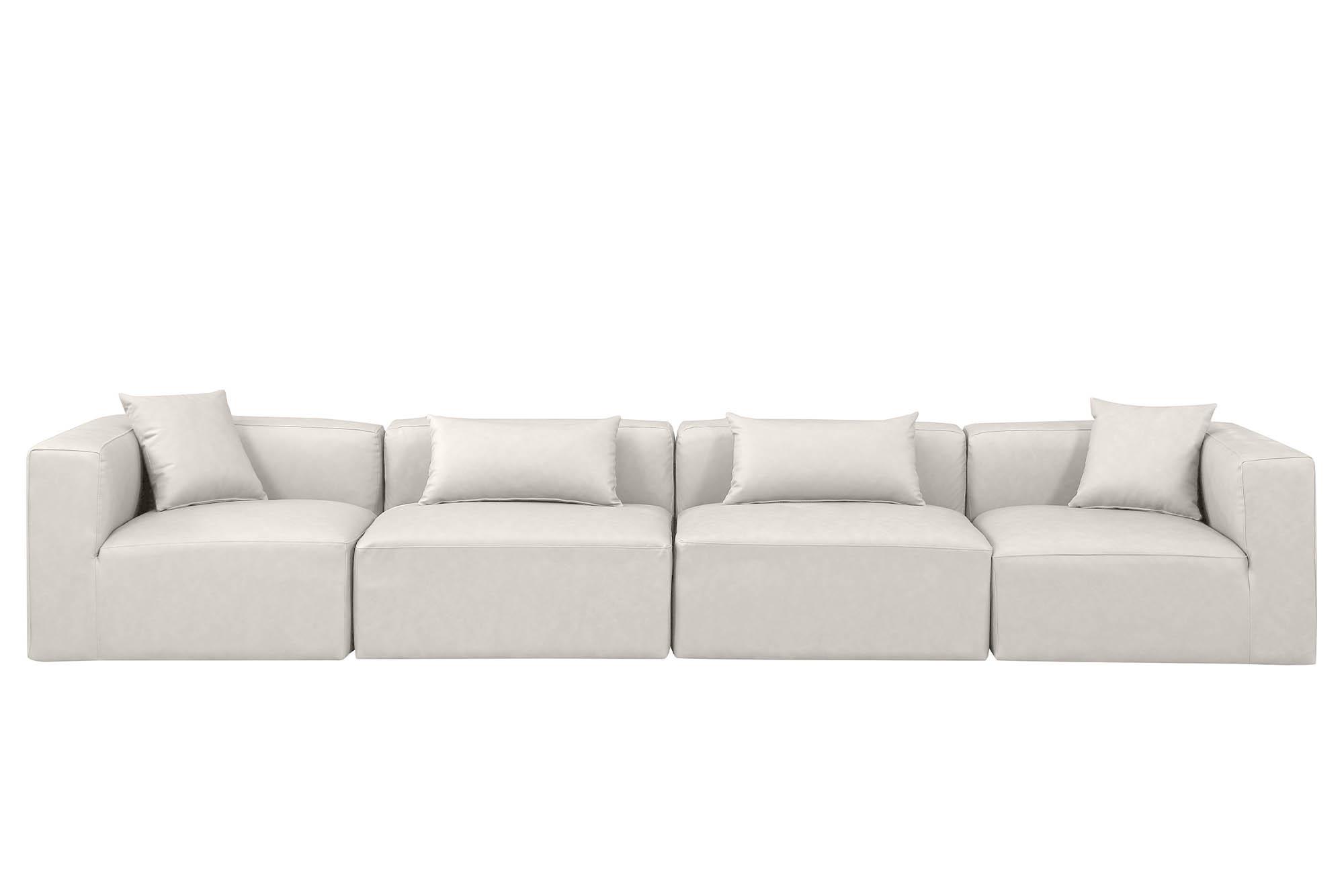 

        
Meridian Furniture CUBE 668Cream-S144B Modular Sofa Cream Faux Leather 094308317038
