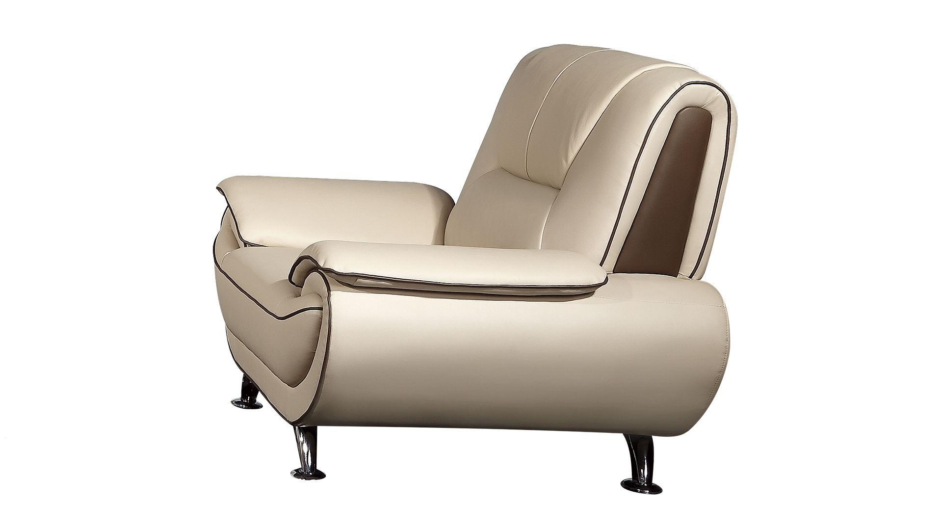 

                    
American Eagle Furniture EK9608-CRM.TPE-SF Sofa Set Cream/Brown Top grain leather Purchase 
