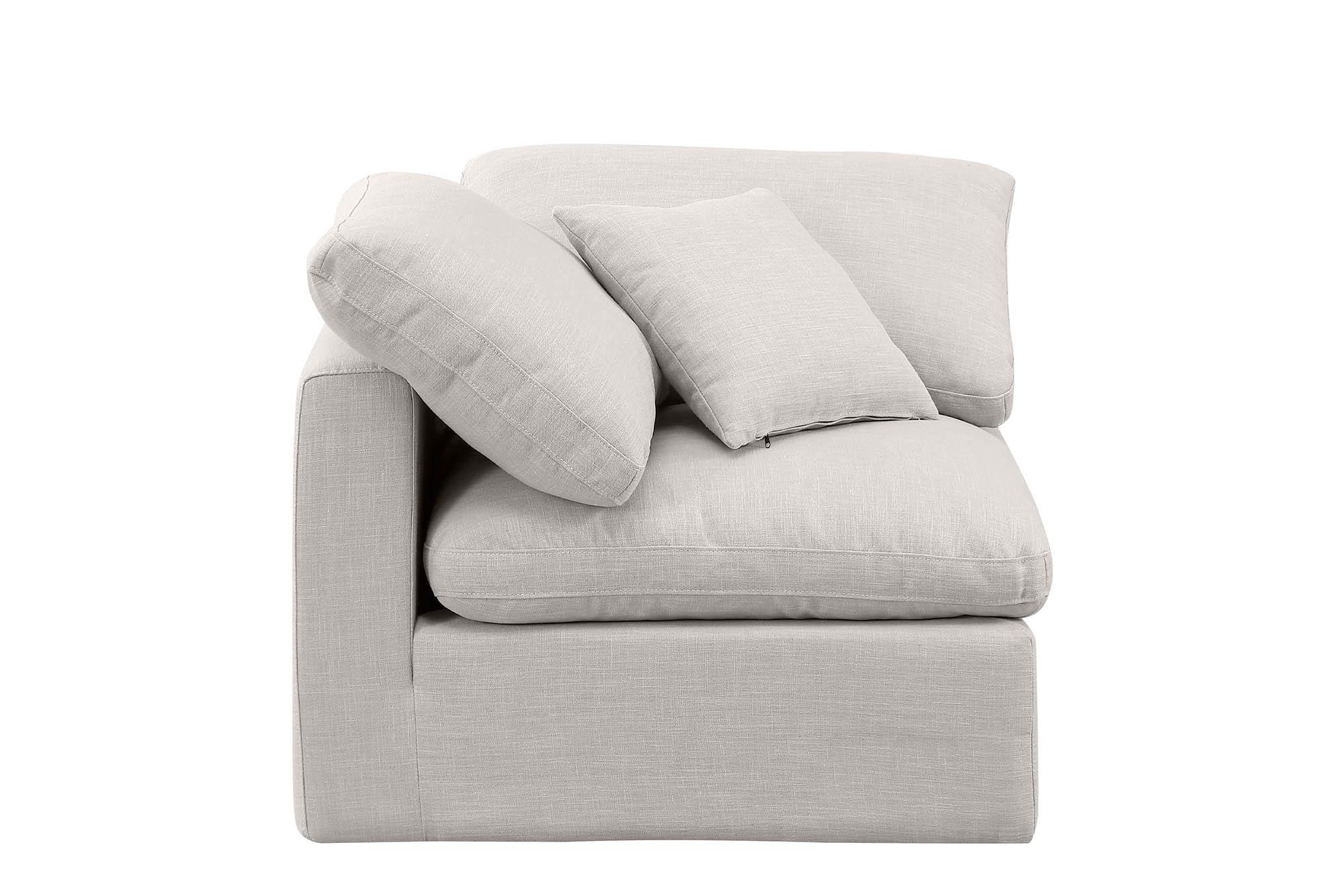 

        
Meridian Furniture INDULGE 141Cream-Corner Corner chair Cream Linen 094308313245
