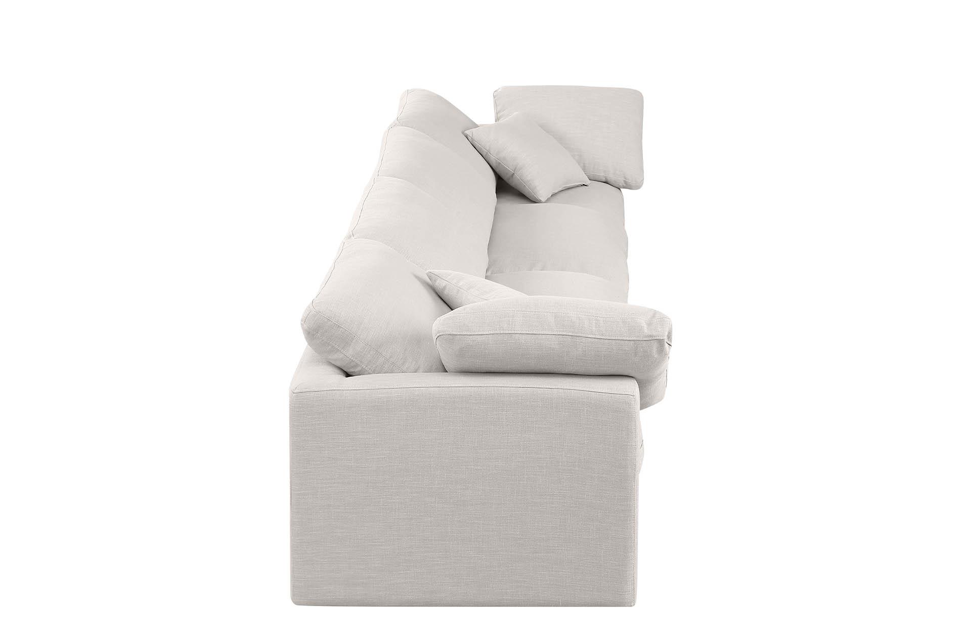 

        
Meridian Furniture INDULGE 141Cream-S140 Modular Sofa Cream Linen 094308313801
