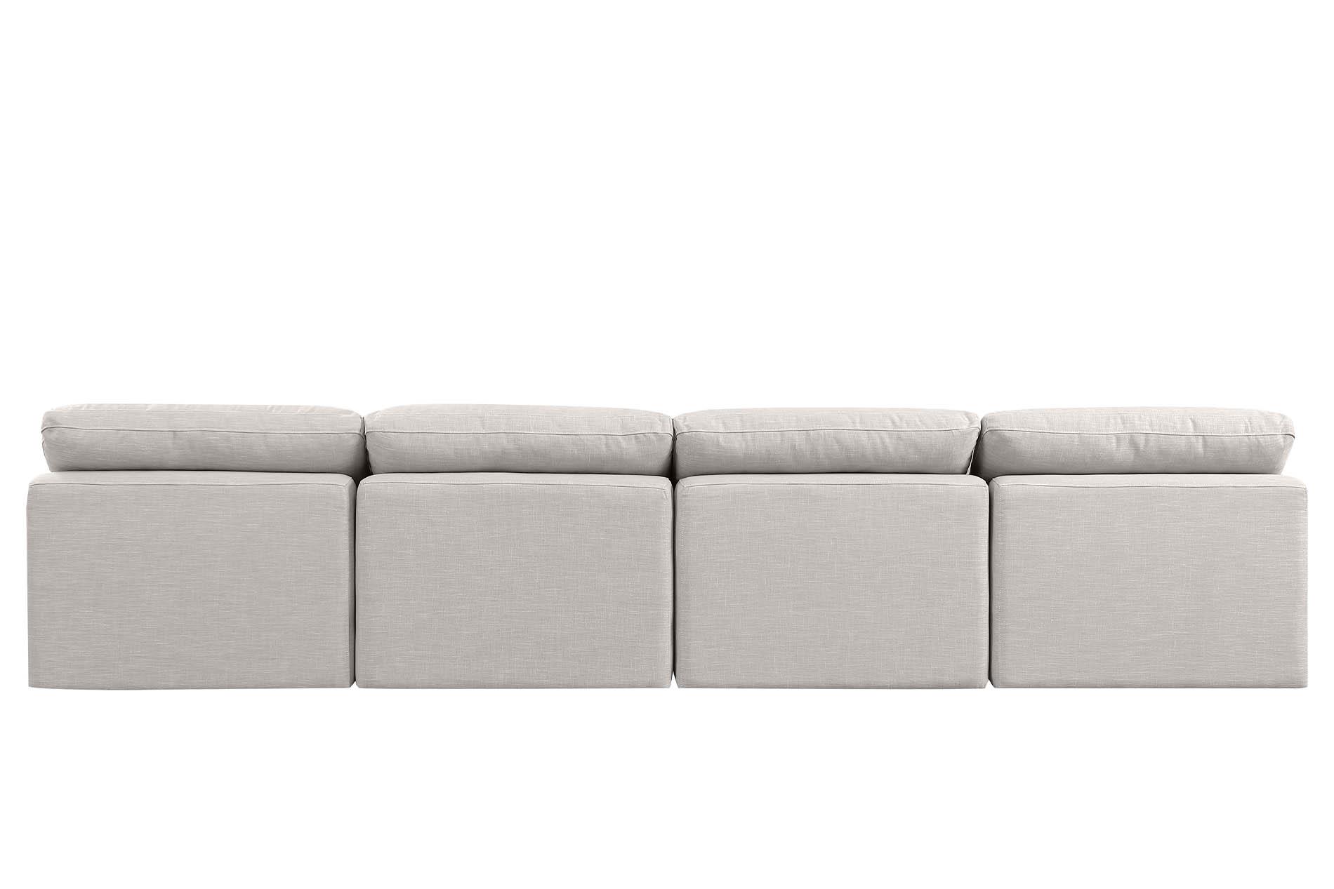 

    
141Cream-S4 Meridian Furniture Modular Sofa
