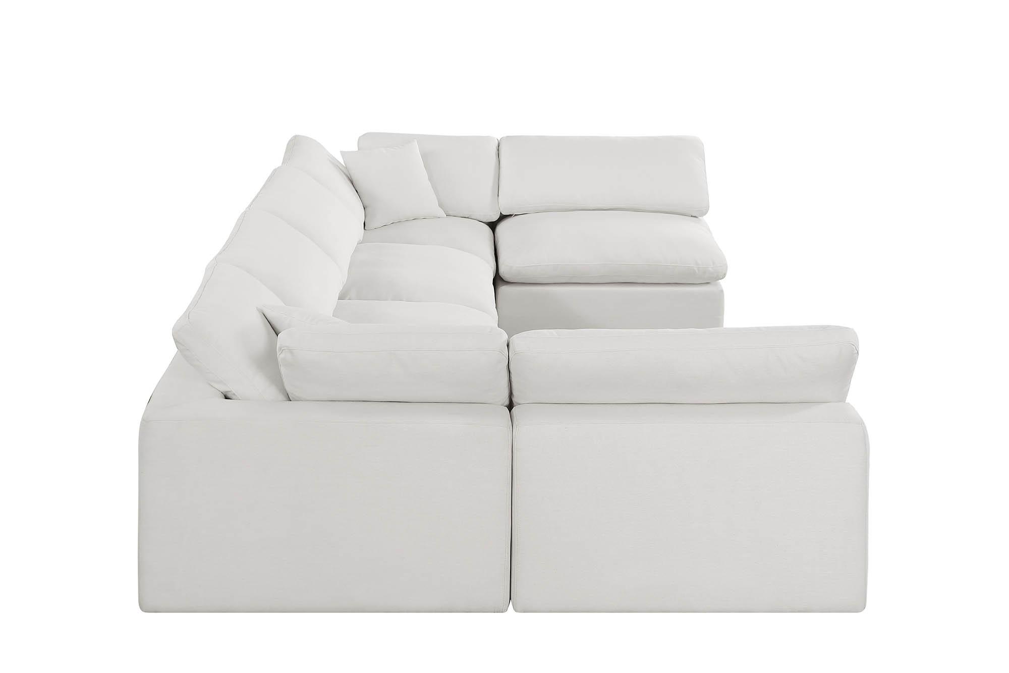 

        
Meridian Furniture 187Cream-Sec6D Modular Sectional Cream Linen 094308287416
