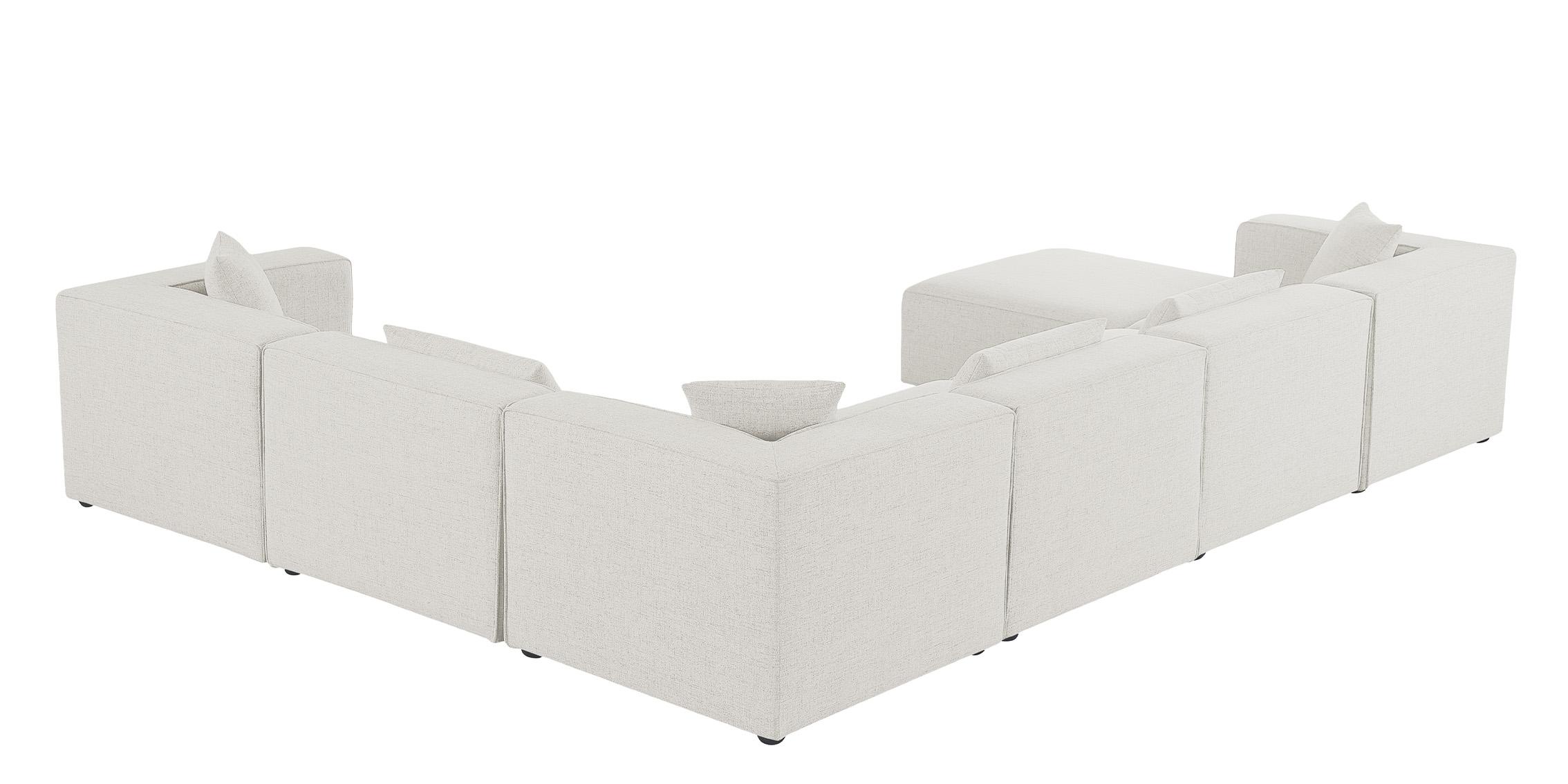 

        
Meridian Furniture CUBE 630Cream-Sec7A Modular Sectional Sofa Cream Linen 94308264325
