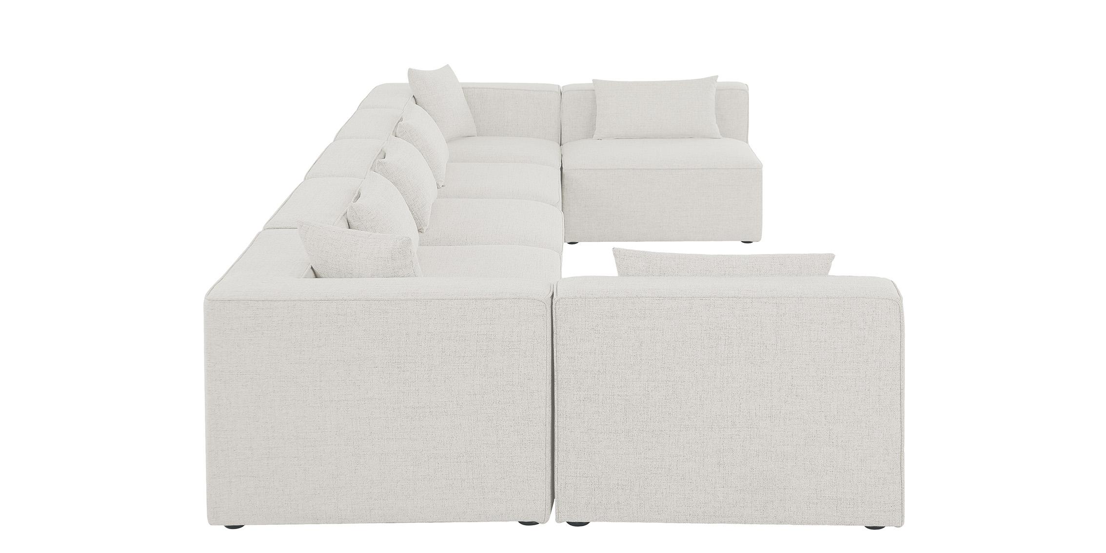

        
Meridian Furniture CUBE 630Cream-Sec7B Modular Sectional Sofa Cream Linen 094308267098
