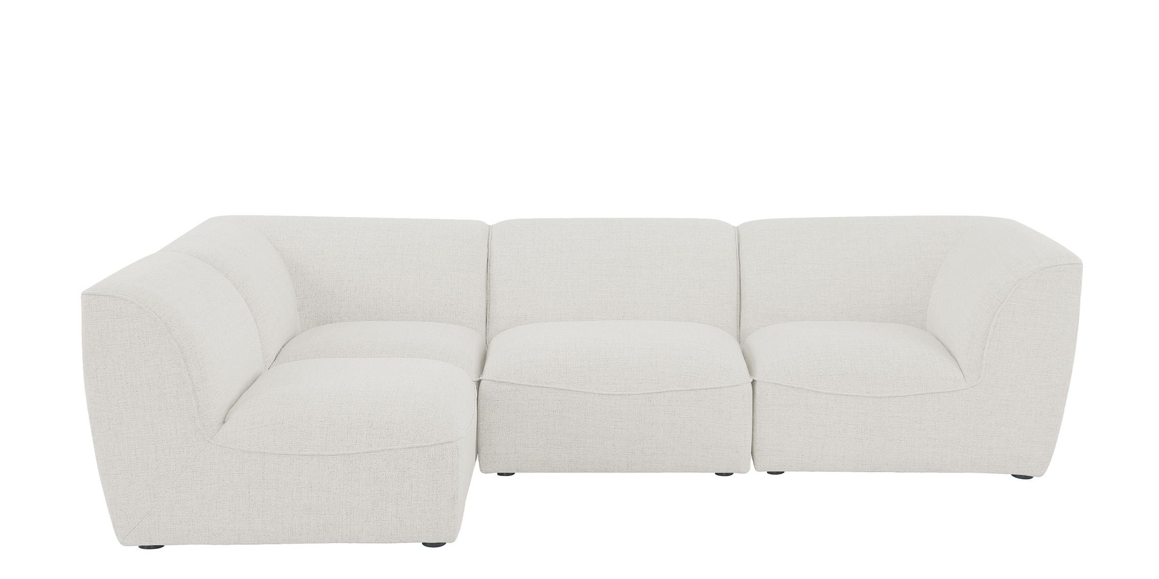 

    
683Cream-Sec4B Meridian Furniture Modular Sectional Sofa
