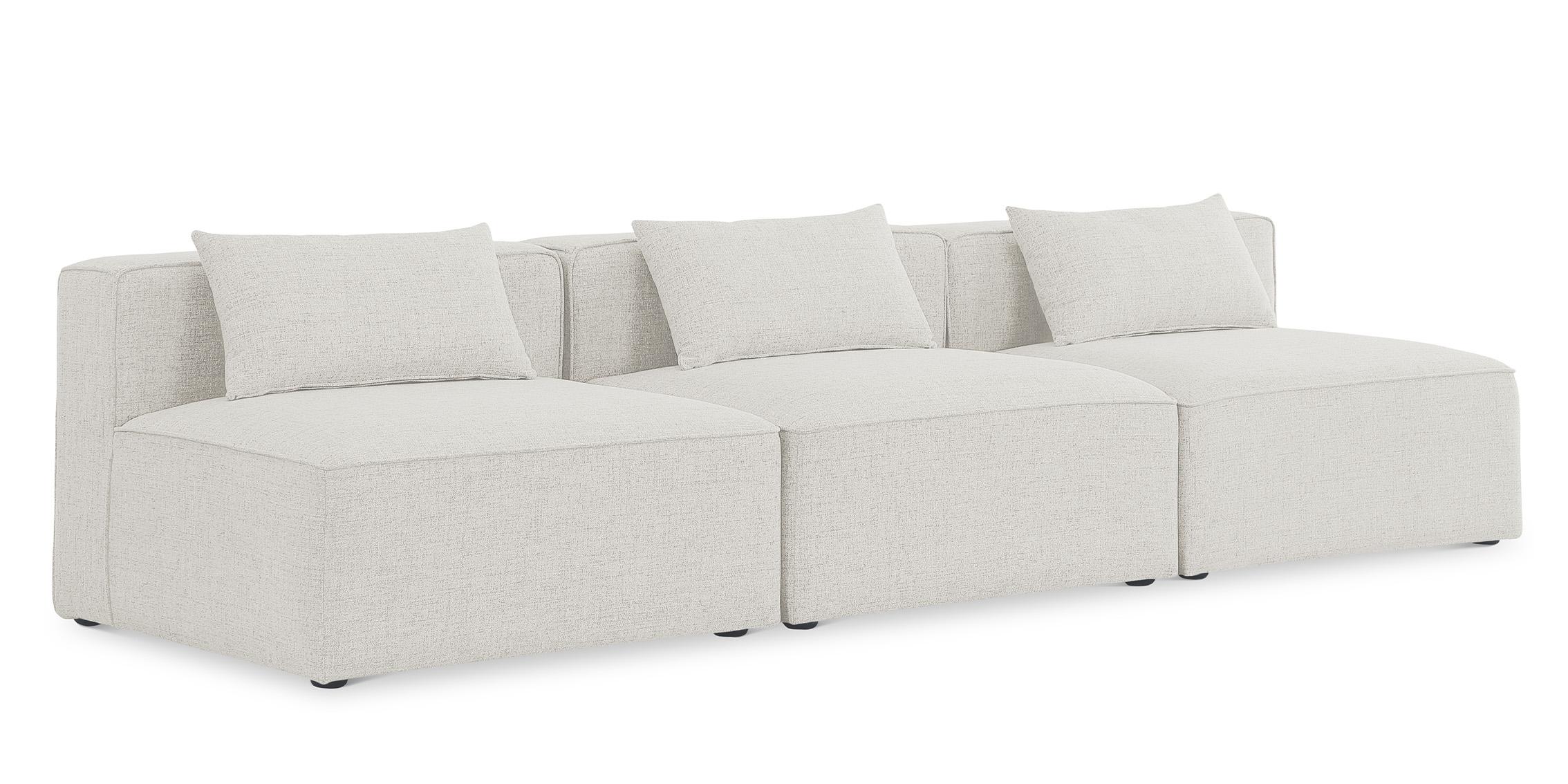 

    
CREAM Linen Modular Sofa CUBE 630Cream-S108A Meridian Contemporary Modern
