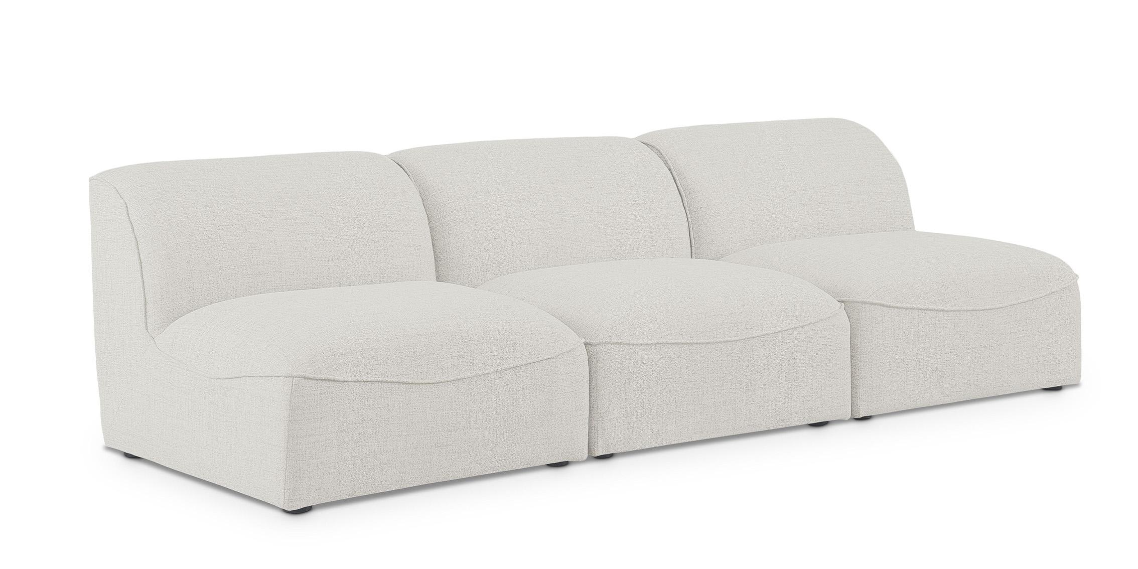 

    
Cream Linen Modular Sofa MIRAMAR 683Cream-S99 Meridian Contemporary Modern
