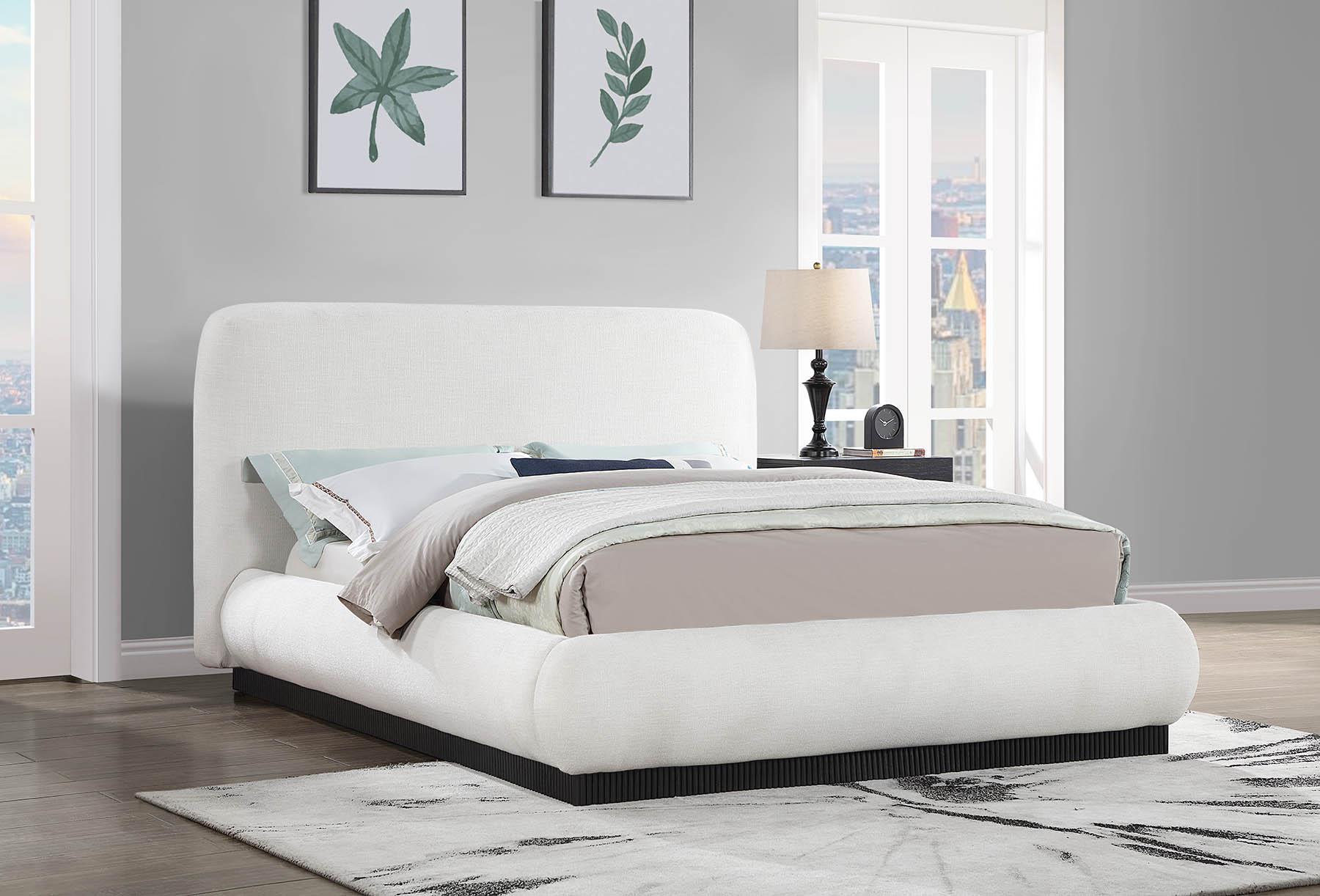 

    
Cream Linen Queen Bed RIGBY B1278Cream-Q Meridian Modern Contemporary
