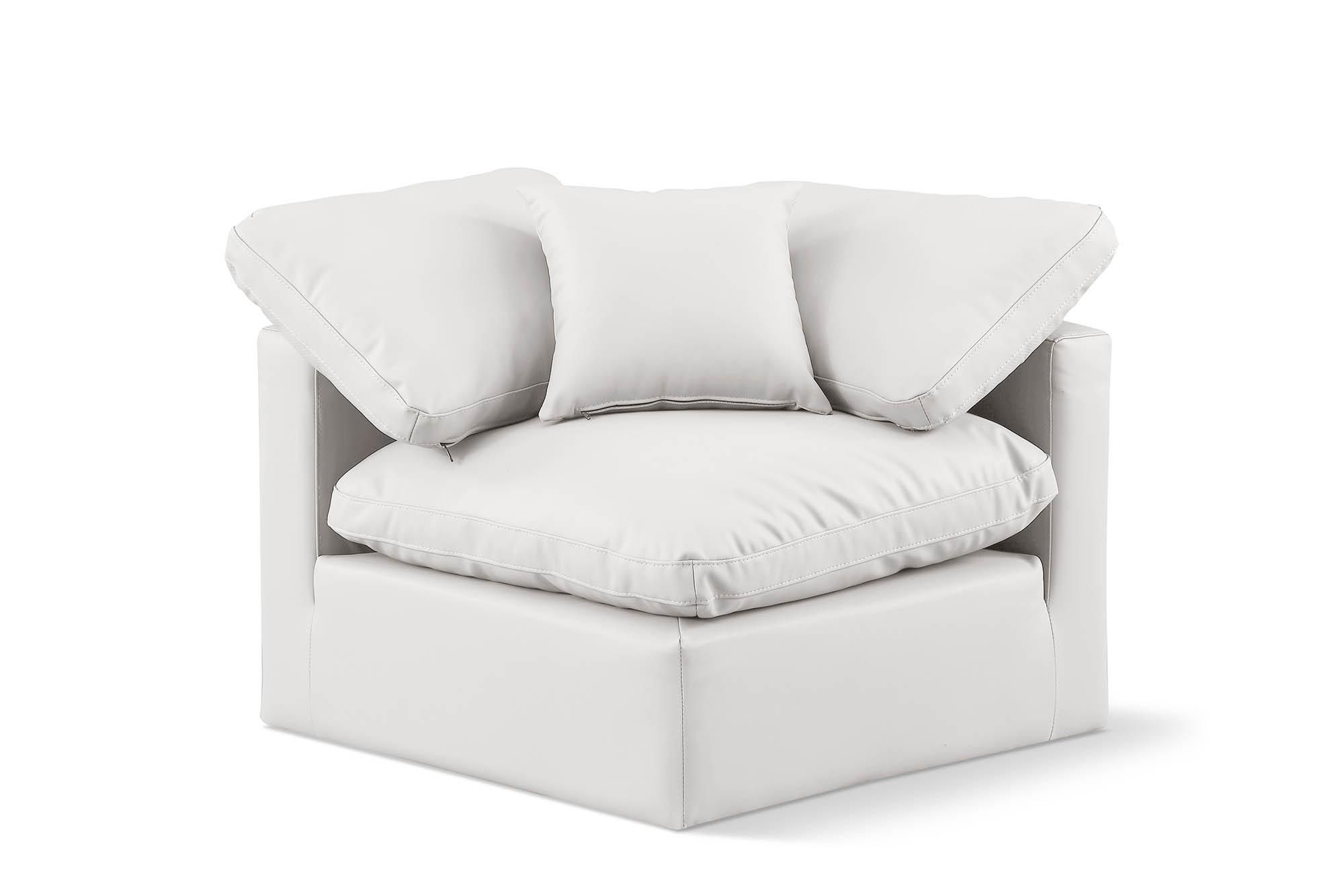 

    
Cream Vegan Leather Corner Chair INDULGE 146Cream-Corner Meridian Modern
