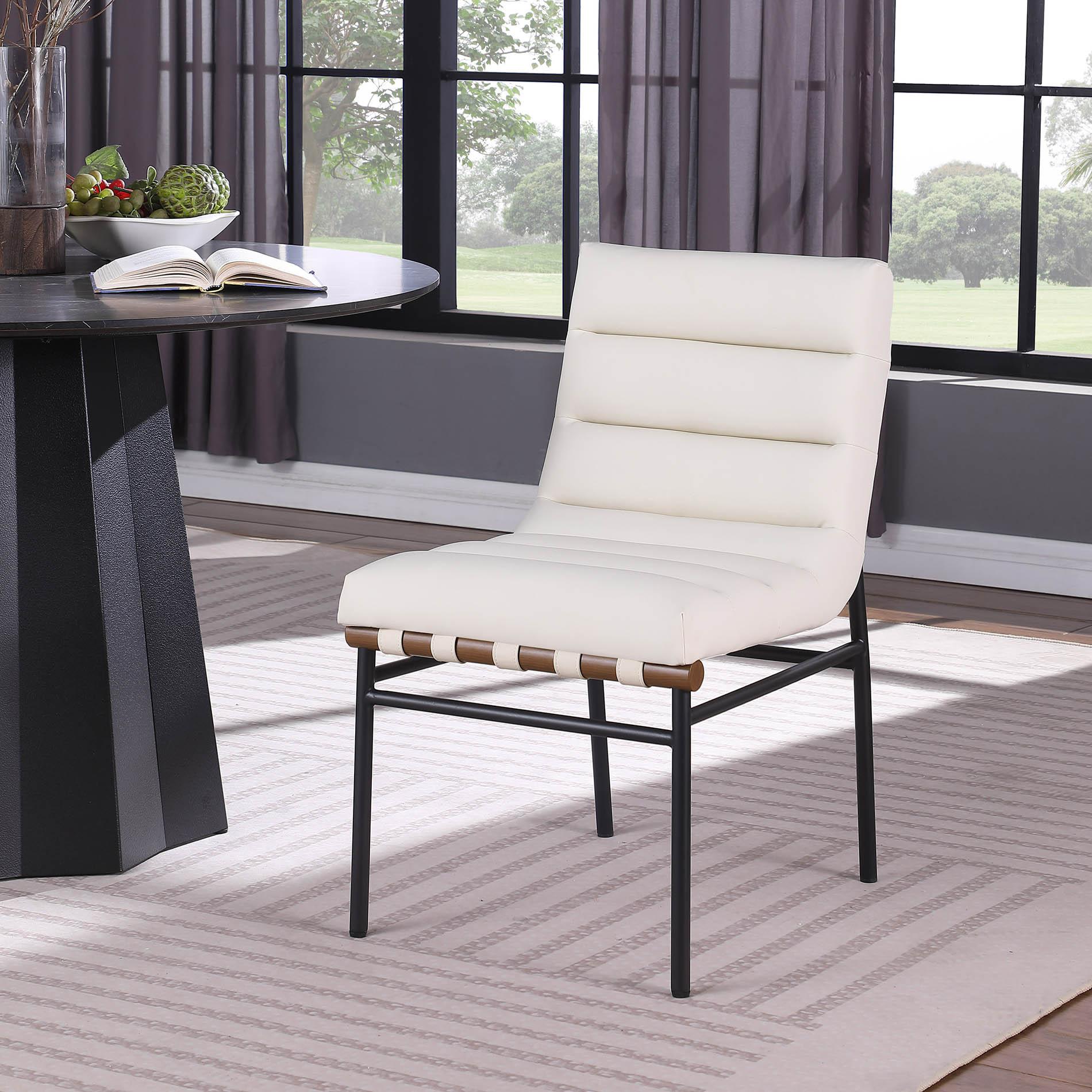 

    
577Cream-C Meridian Furniture Dining Chair Set
