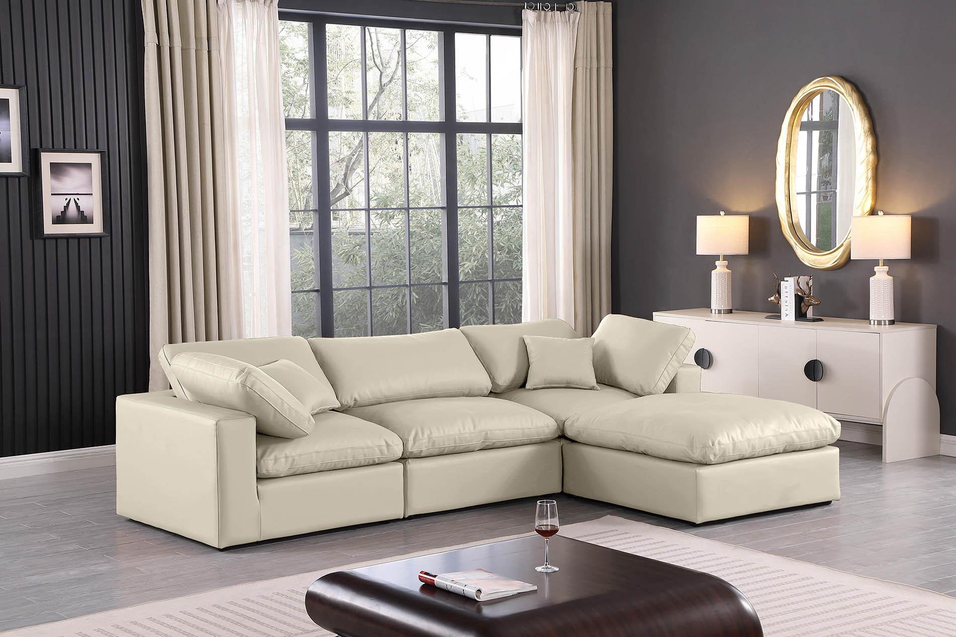 

        
Meridian Furniture 188Cream-Sec4A Modular Sectional Cream Faux Leather 094308288277
