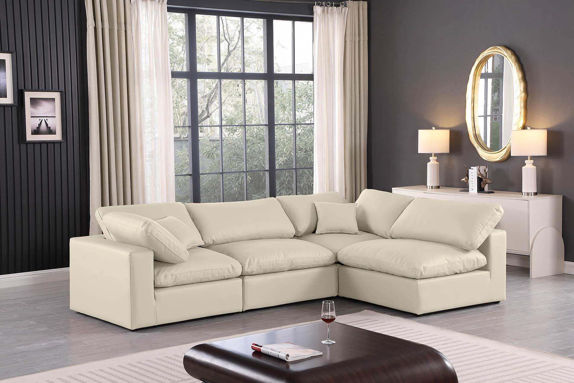 

        
Meridian Furniture 188Cream-Sec4B Modular Sectional Cream Faux Leather 094308288284
