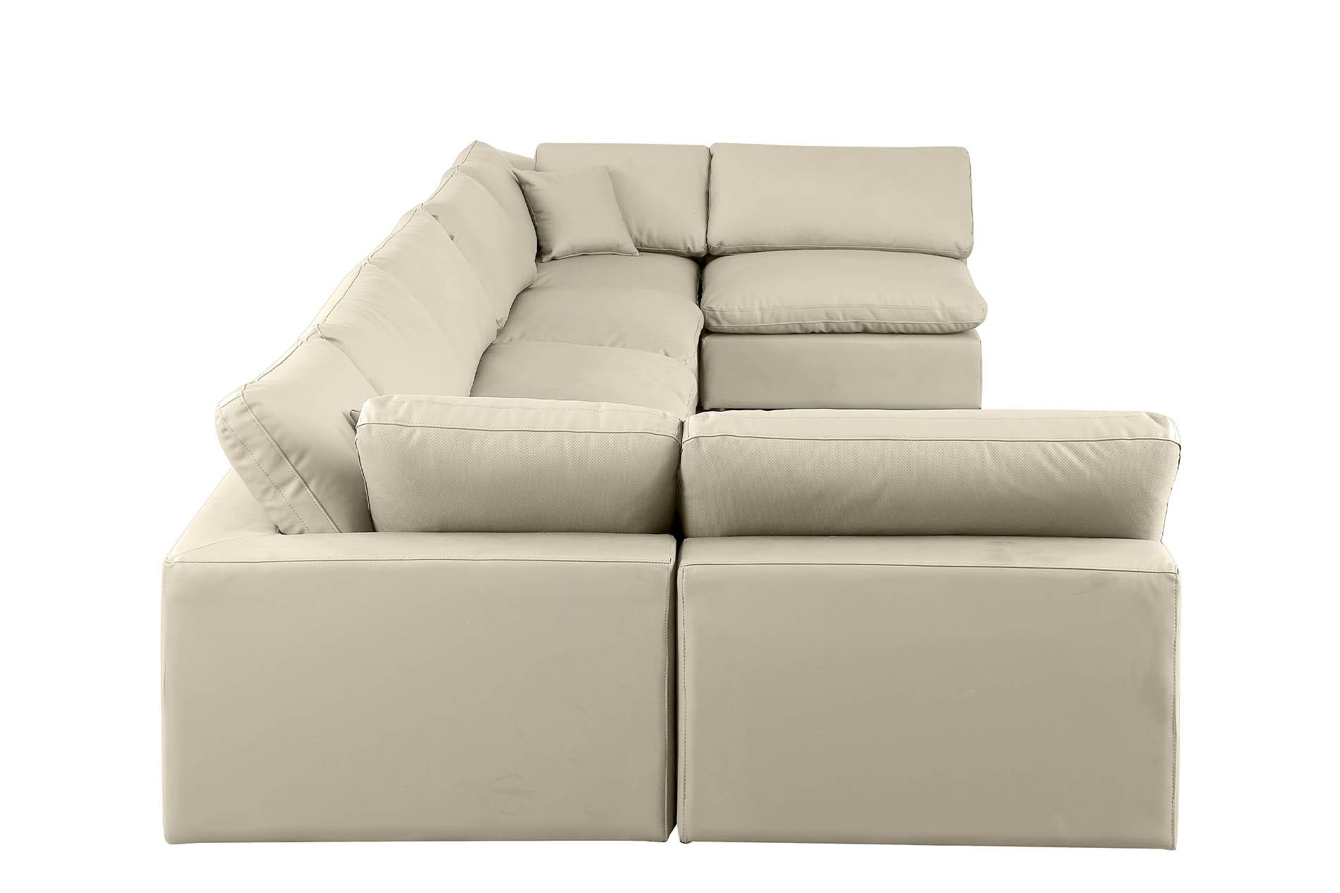 

        
Meridian Furniture 188Cream-Sec7B Modular Sectional Cream Faux Leather 094308288383
