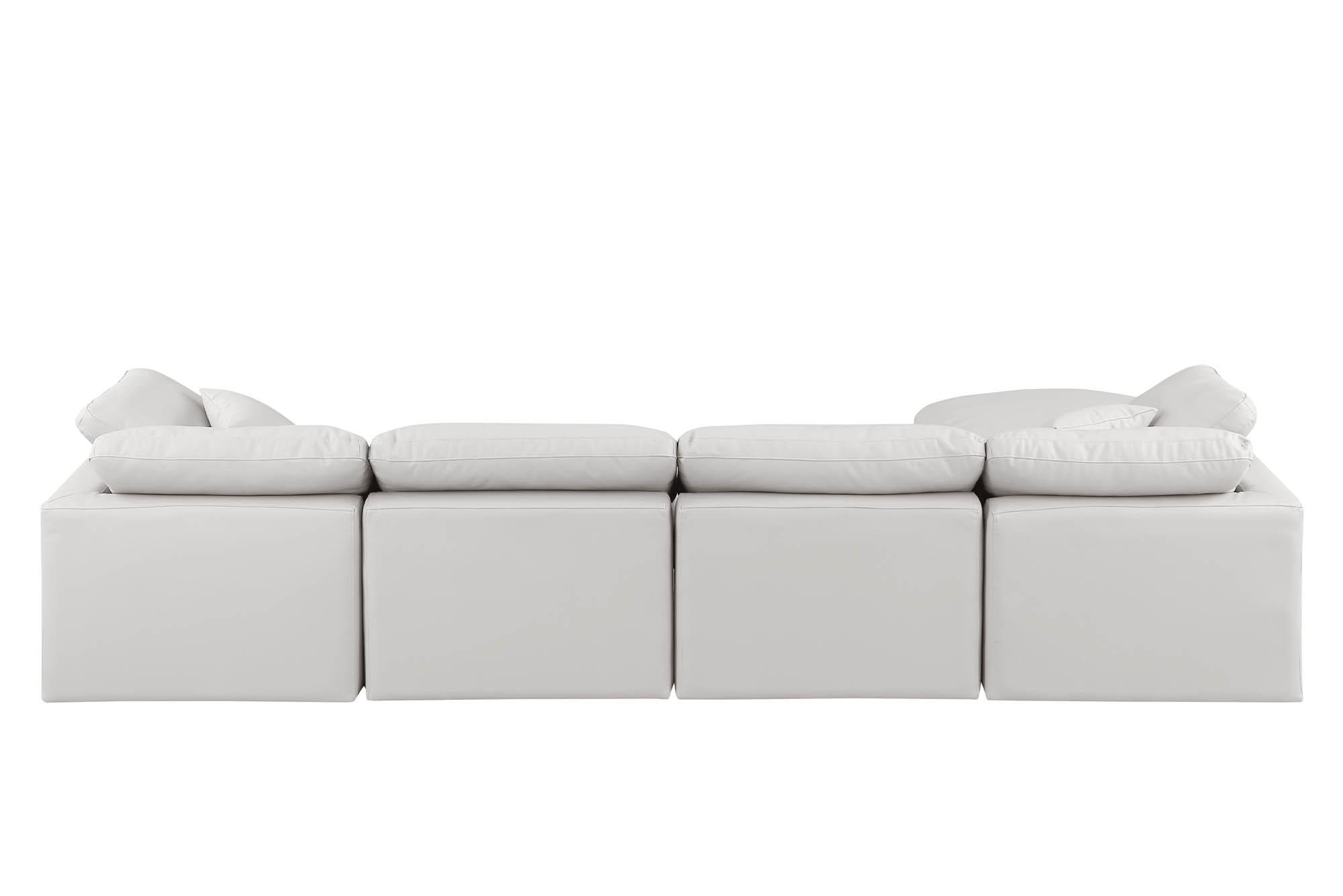 

    
146Cream-Sec5A Meridian Furniture Modular Sectional Sofa
