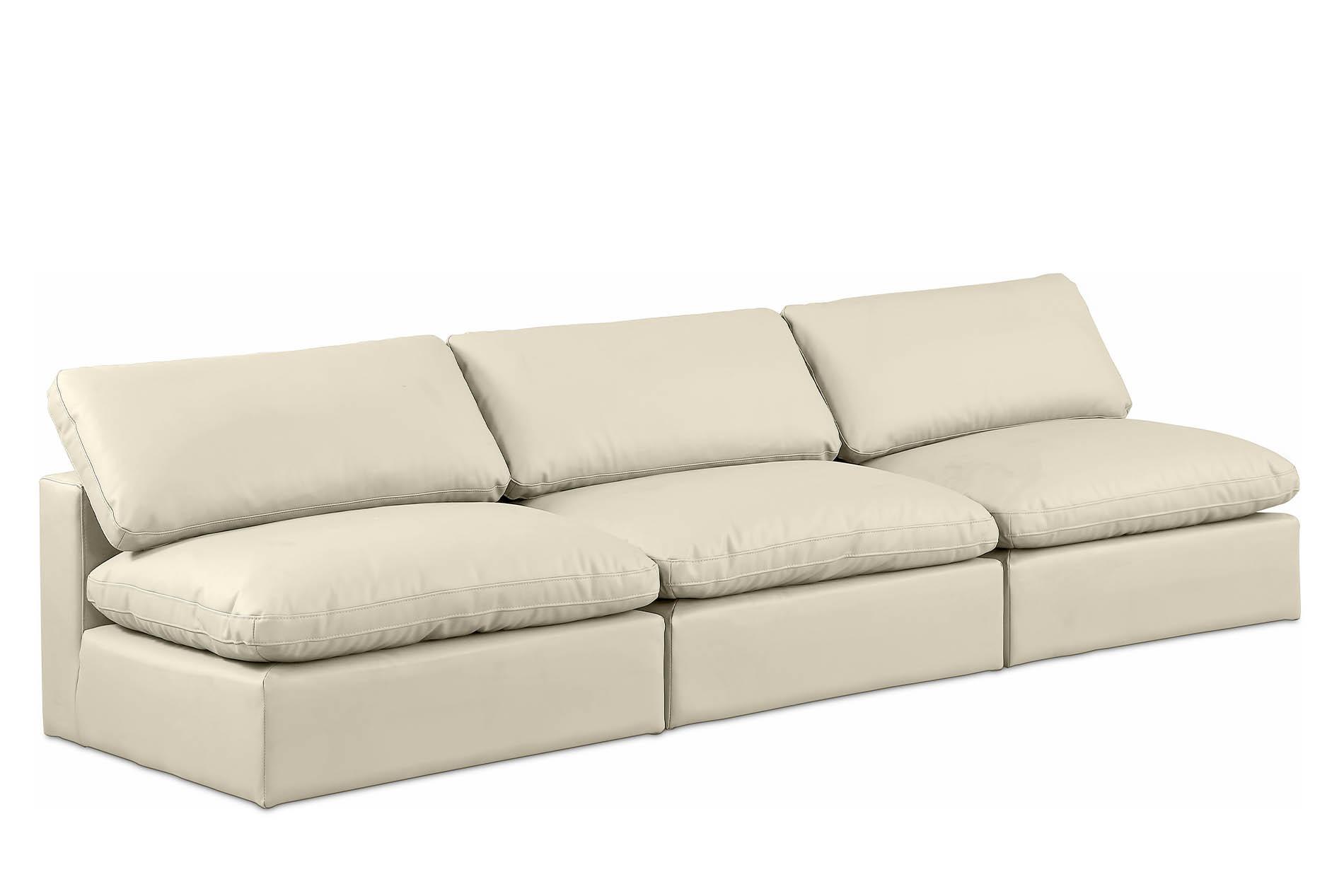 

    
Cream Vegan Leather Modular Sofa COMFY 188Cream-S117 Meridian Contemporary

