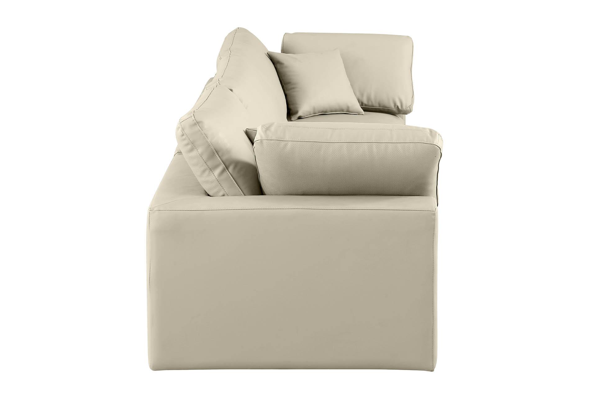 

        
Meridian Furniture 188Cream-S119 Modular Sofa Cream Faux Leather 094308288246
