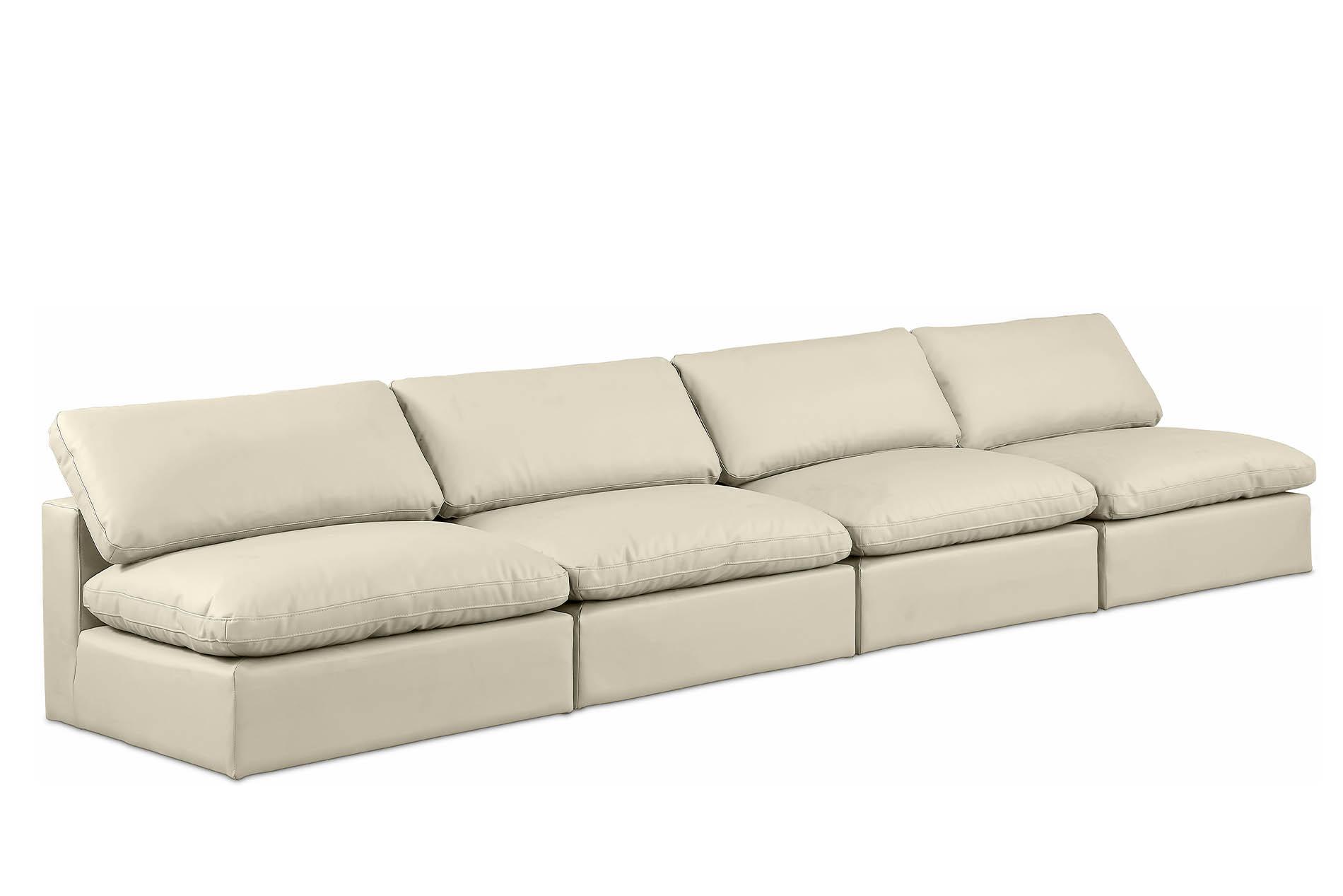 

    
Cream Vegan Leather Modular Sofa COMFY 188Cream-S156 Meridian Contemporary
