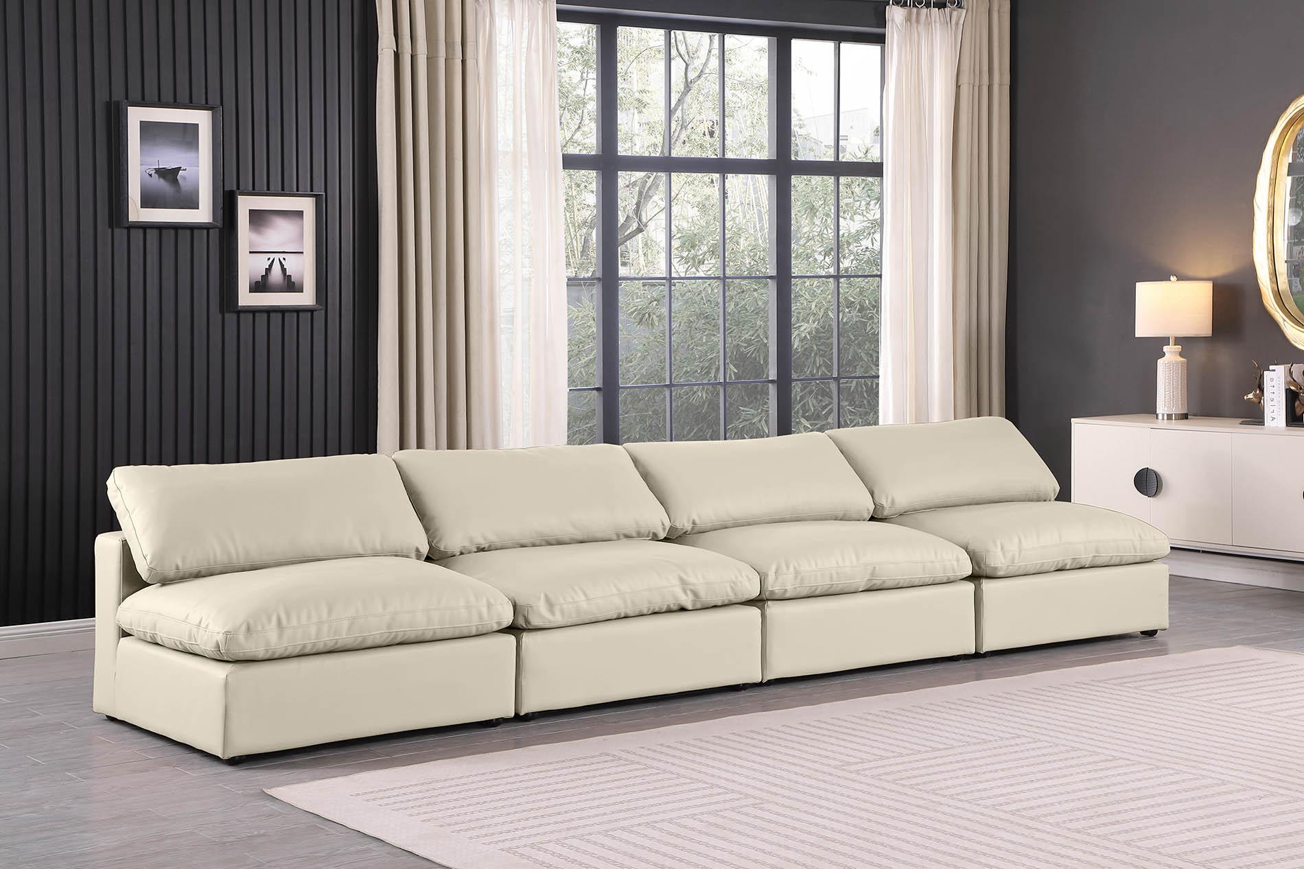 

    
Cream Vegan Leather Modular Sofa COMFY 188Cream-S156 Meridian Contemporary
