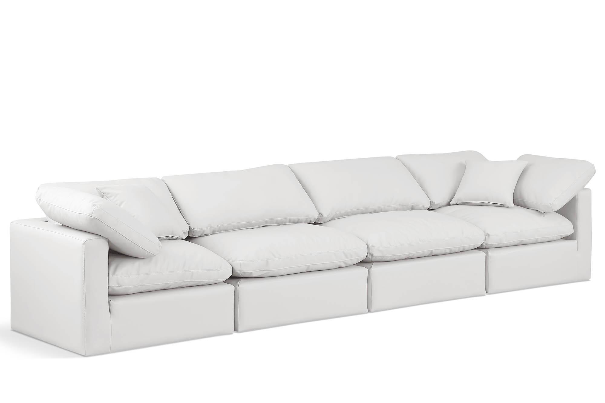 

    
Cream Vegan Leather Modular Sofa INDULGE 146Cream-S140 Meridian Modern
