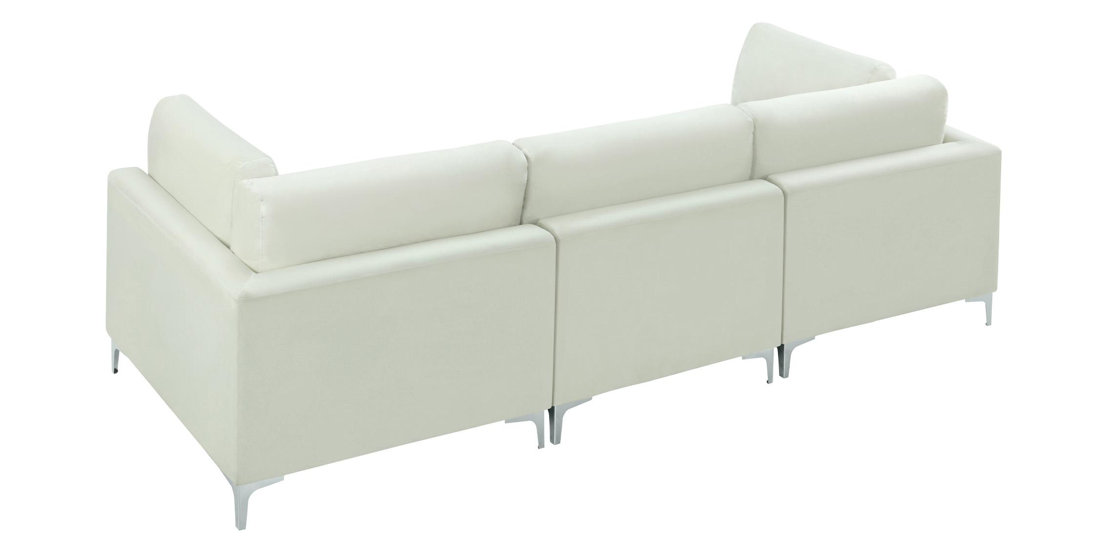 

        
Meridian Furniture JULIA 605Cream-S108 Modular Sofa Cream Velvet 753359809144
