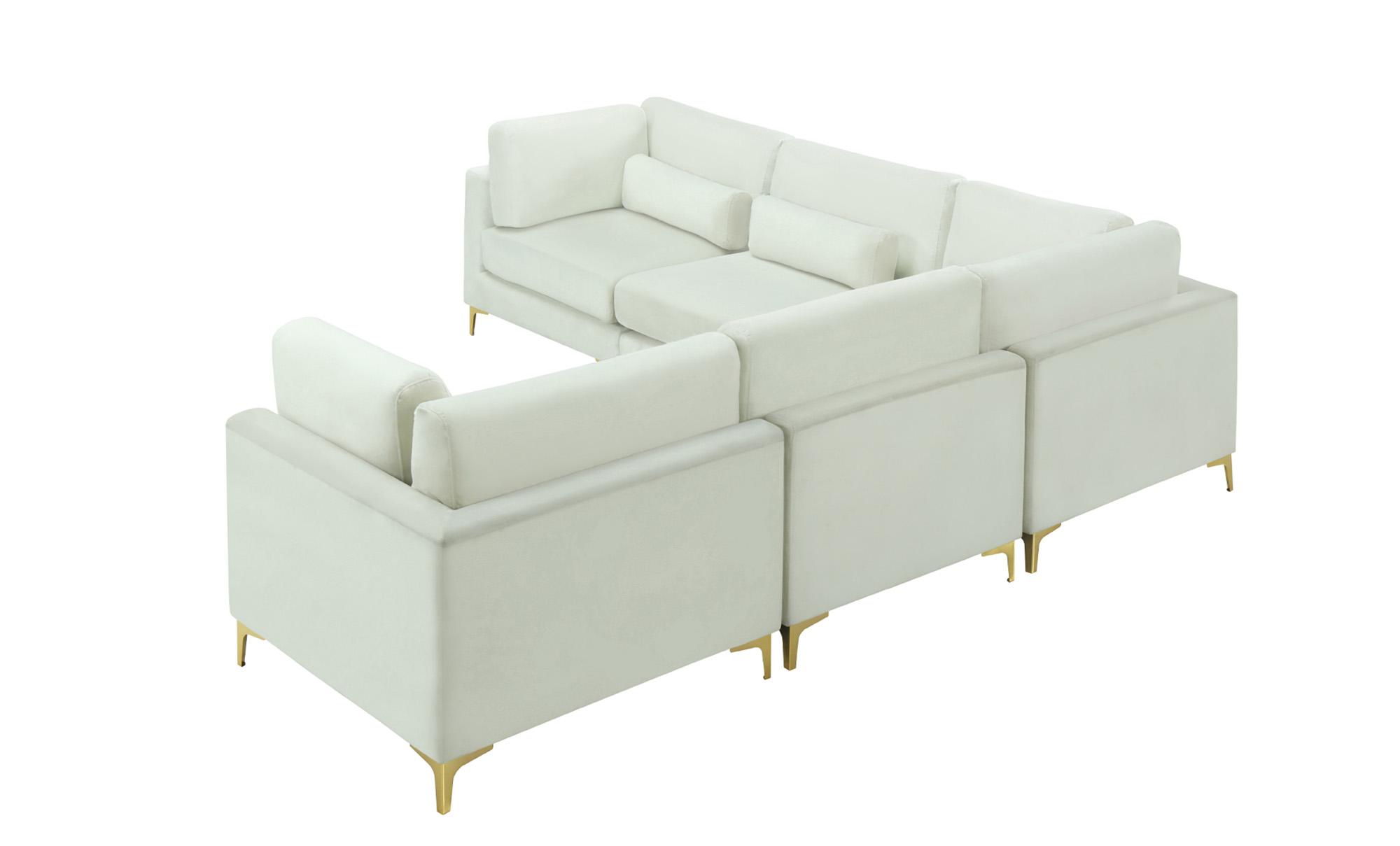 

    
605Cream-Sec5C Meridian Furniture Modular Sectional Sofa

