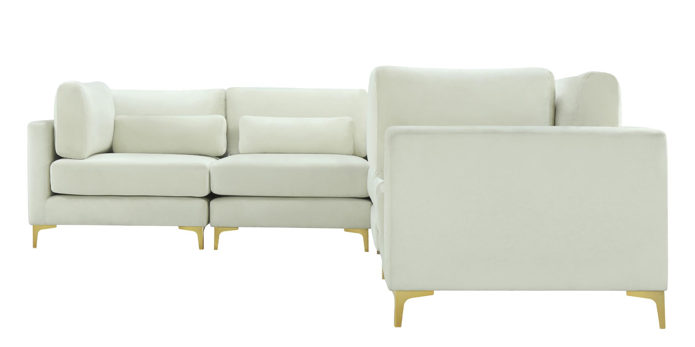

    
605Cream-Sec6A Meridian Furniture Modular Sectional Sofa
