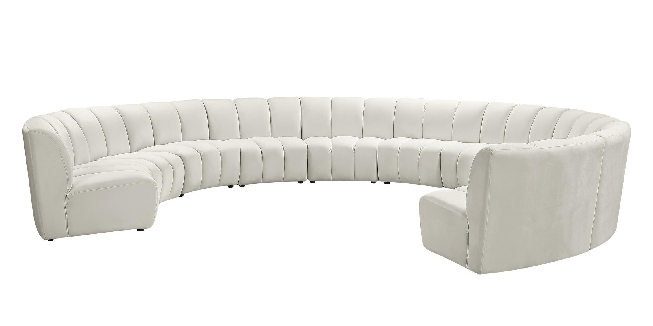 

    
638Cream-10PC Meridian Furniture Modular Sectional Sofa
