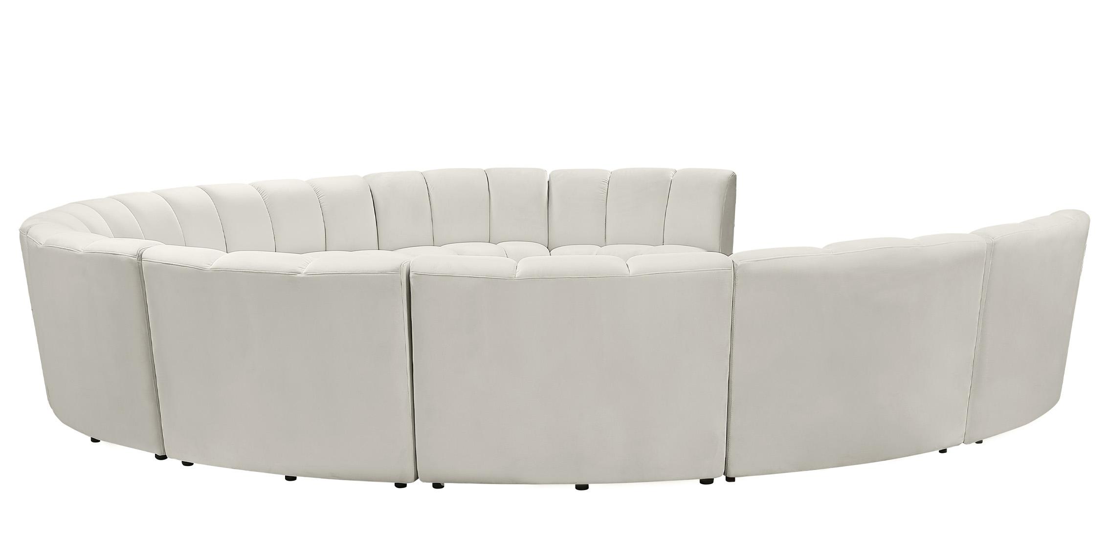 

    
638Cream-10PC Cream Velvet Modular Sectional Sofa INFINITY 638Cream-10PC Meridian Modern
