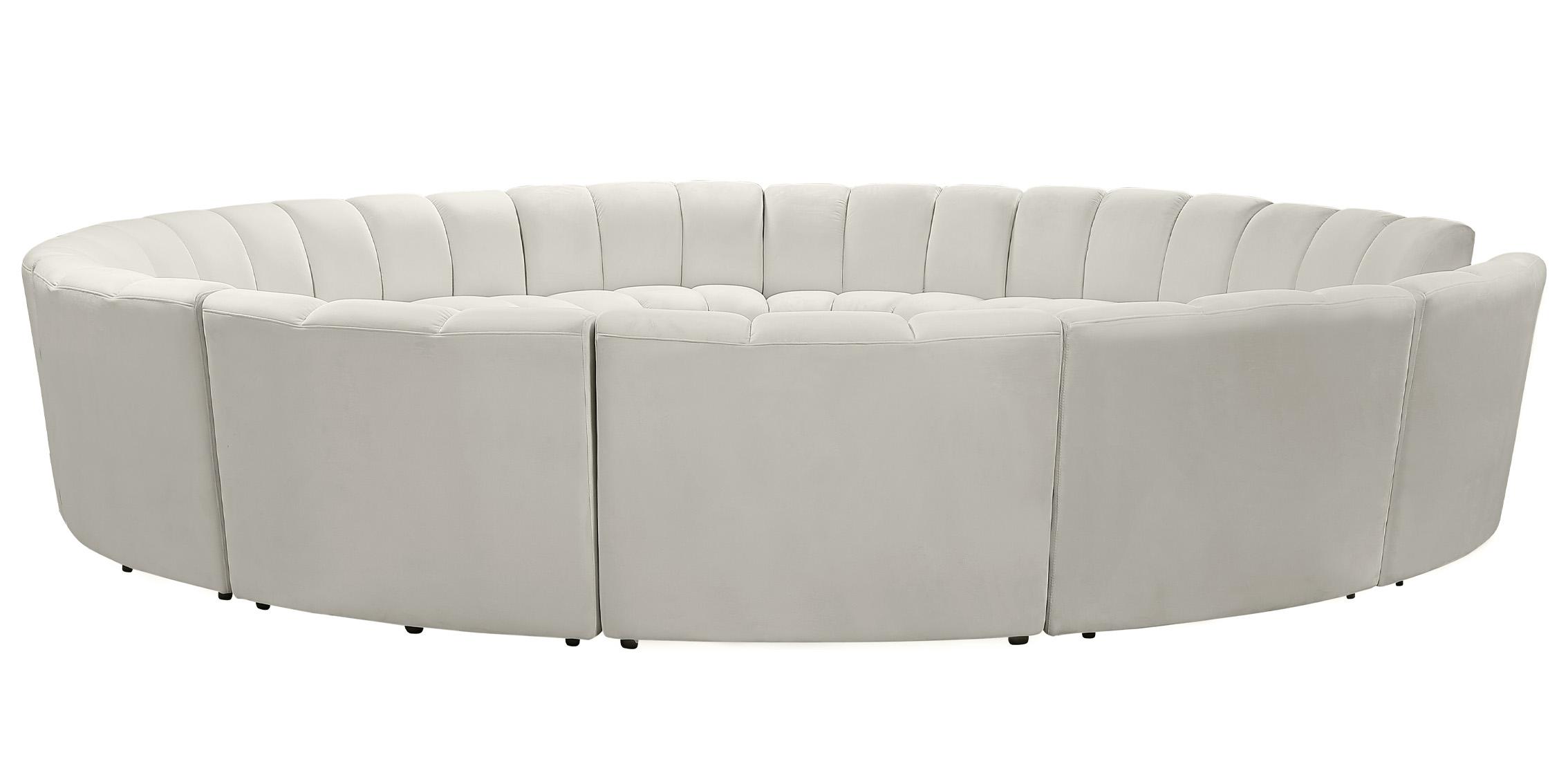 

    
638Cream-12PC Cream Velvet Modular Sectional Sofa INFINITY 638Cream-12PC Meridian Modern
