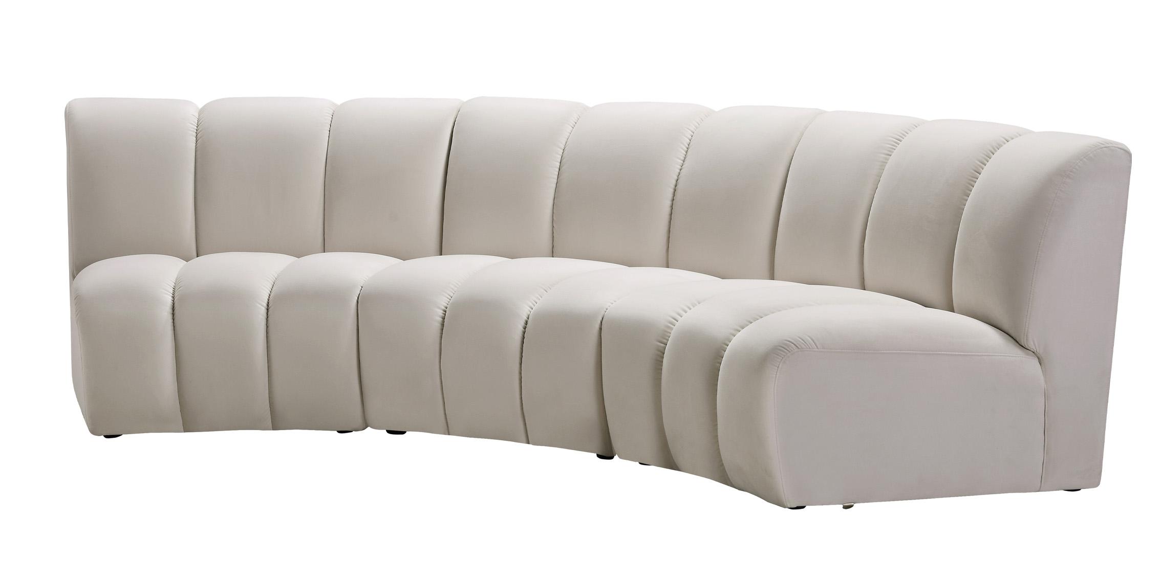 

    
638Cream-3PC Meridian Furniture Modular Sectional Sofa
