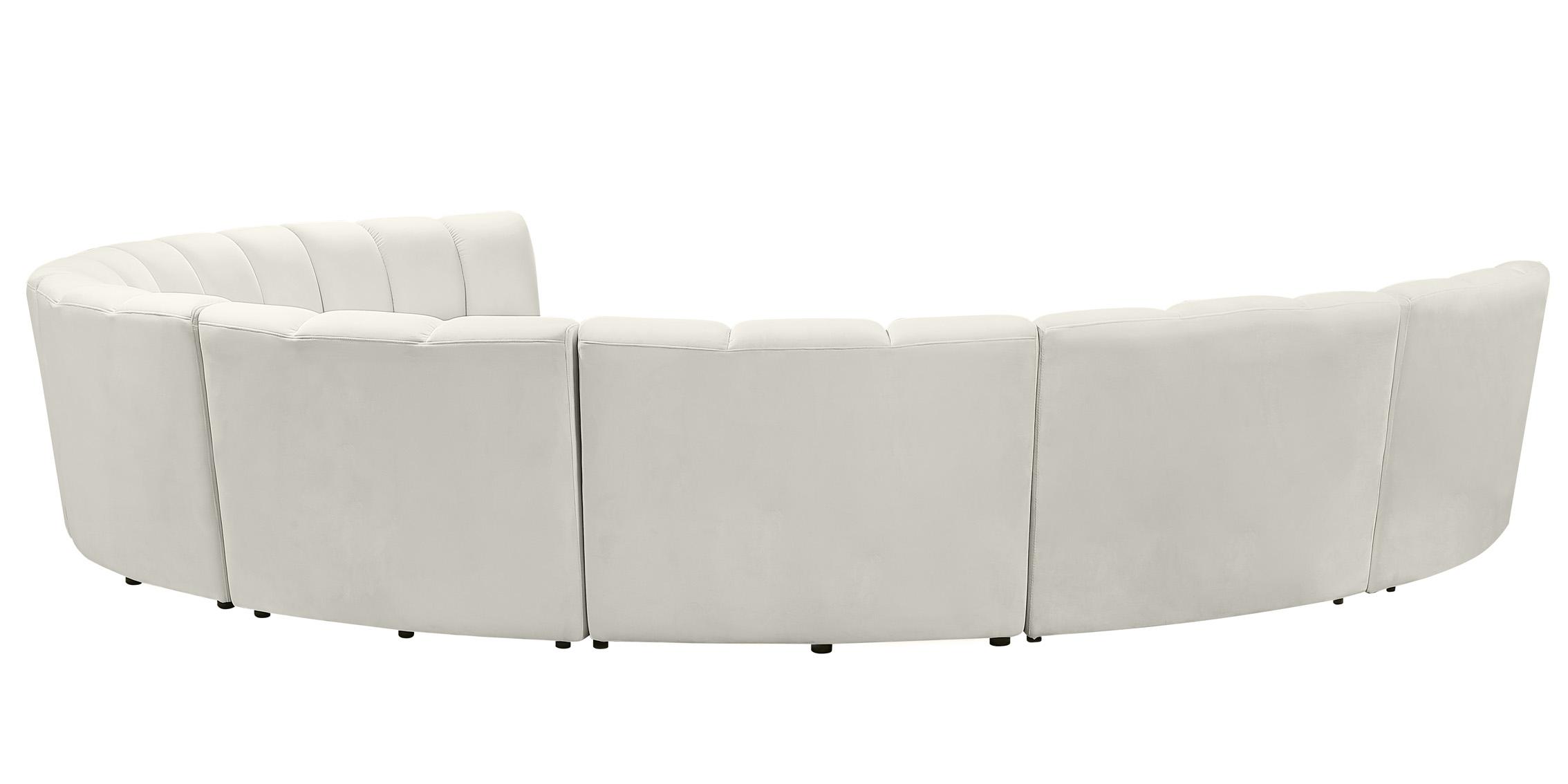 

    
638Cream-8PC Meridian Furniture Modular Sectional Sofa
