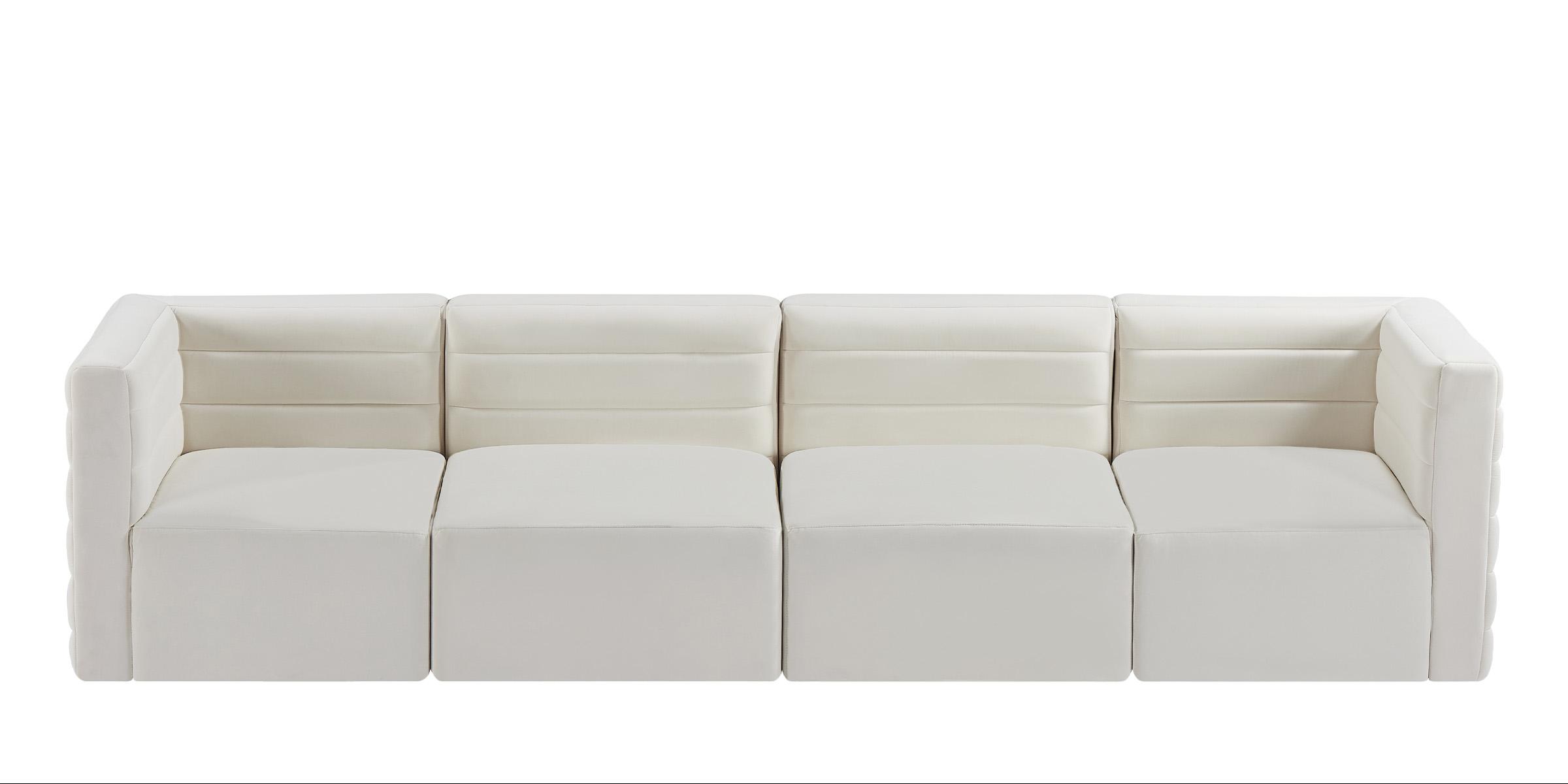 

        
Meridian Furniture Quincy 677Cream-S126 Modular Sofa Cream Velvet 94308261508
