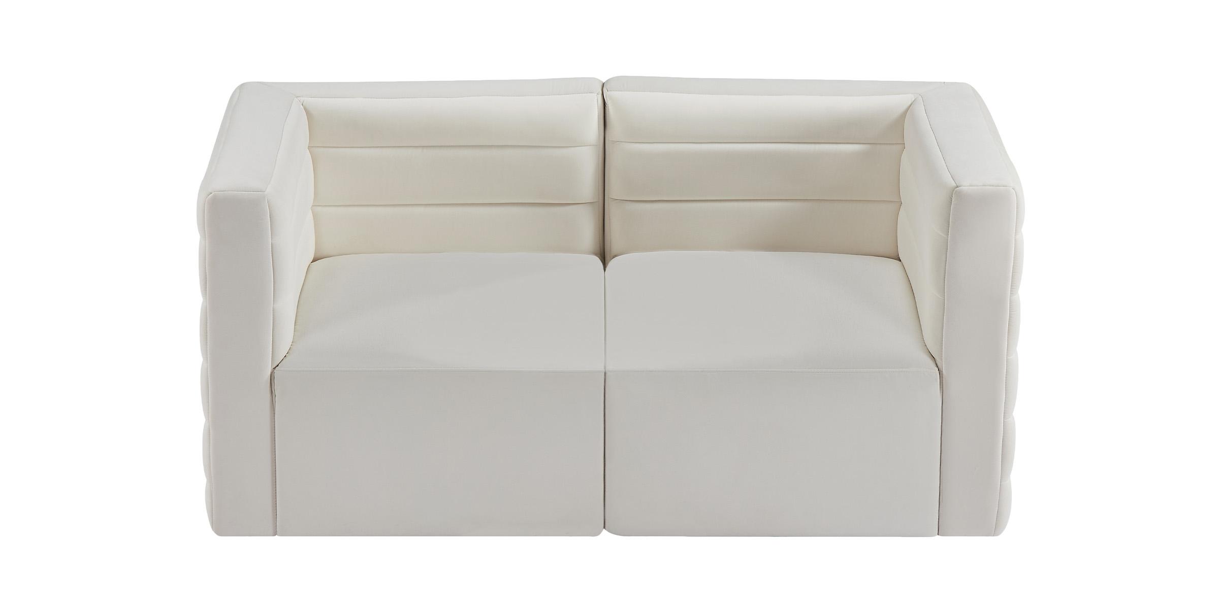 

        
Meridian Furniture Quincy 677Cream-S63 Modular Sofa Cream Velvet 94308261485
