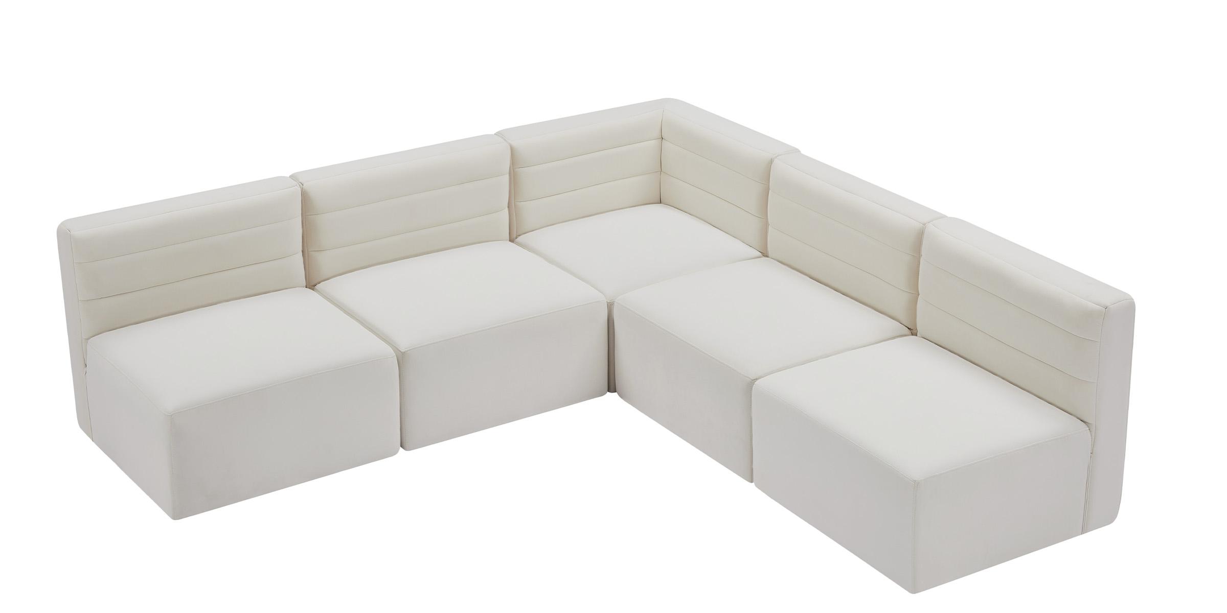 

    
Meridian Furniture Quincy 677Cream-Sec5B Modular Sectional Sofa Cream 677Cream-Sec5B

