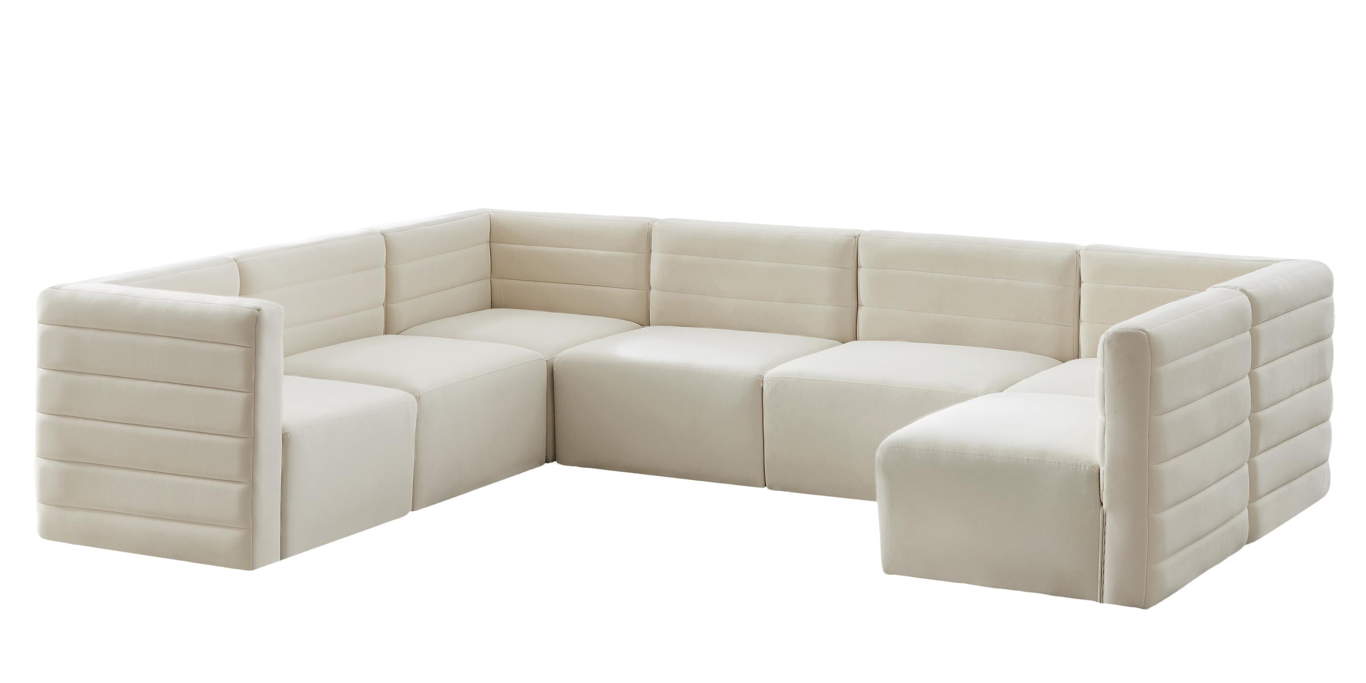 

    
677Cream-Sec7A Meridian Furniture Modular Sectional Sofa
