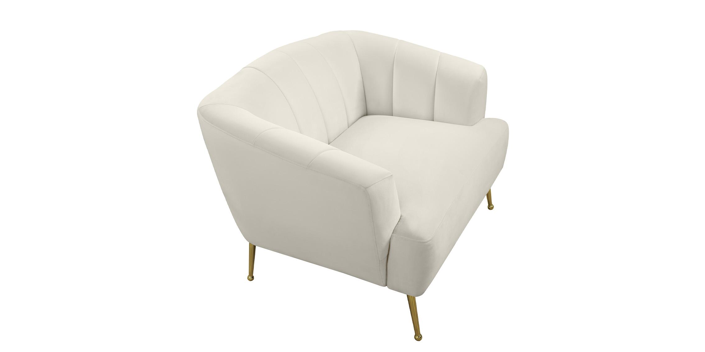 

        
Meridian Furniture TORI 657Cream-C Arm Chair Cream Velvet 704831407563
