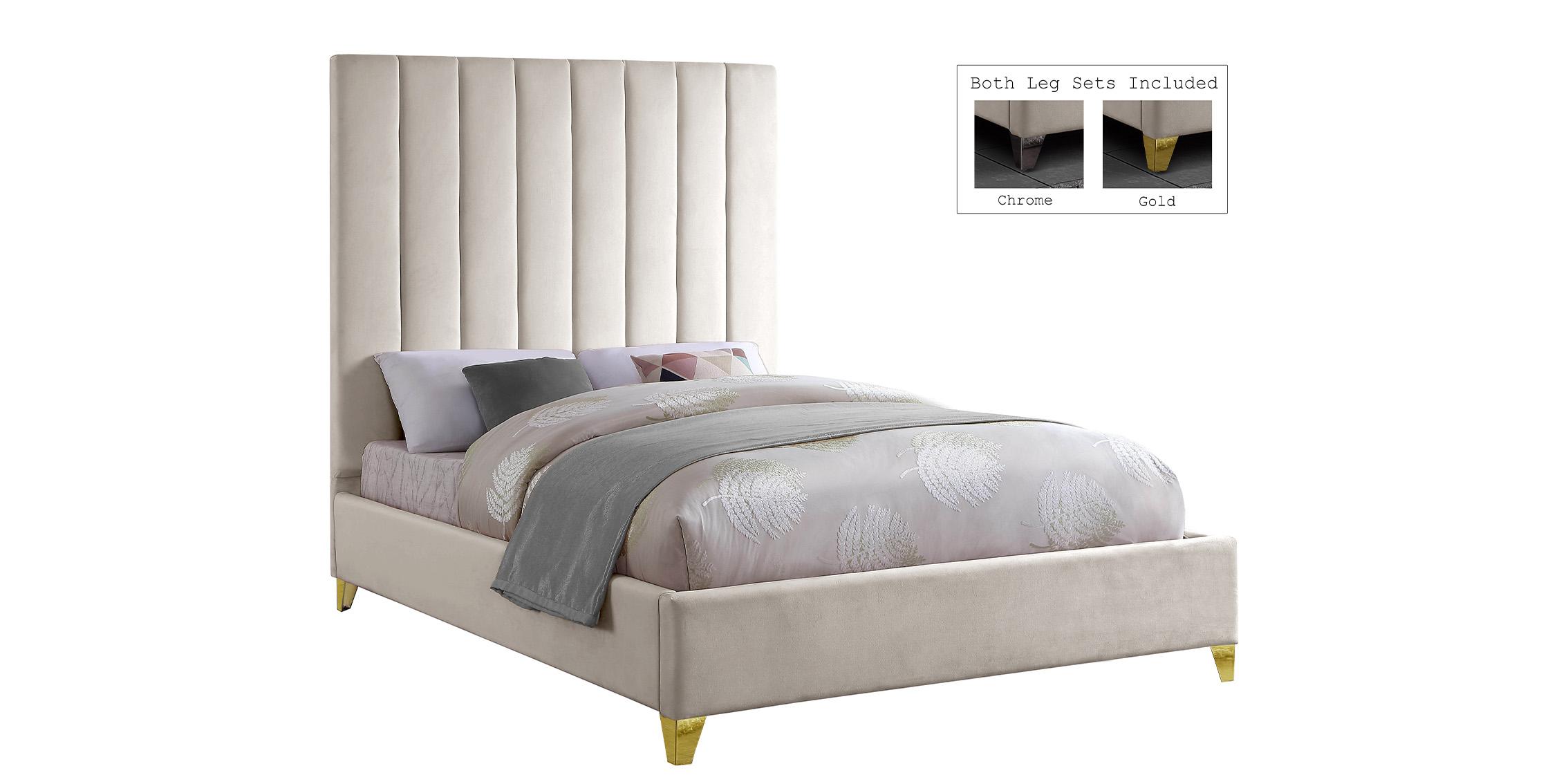 

    
ViaCream-F Meridian Furniture Platform Bed
