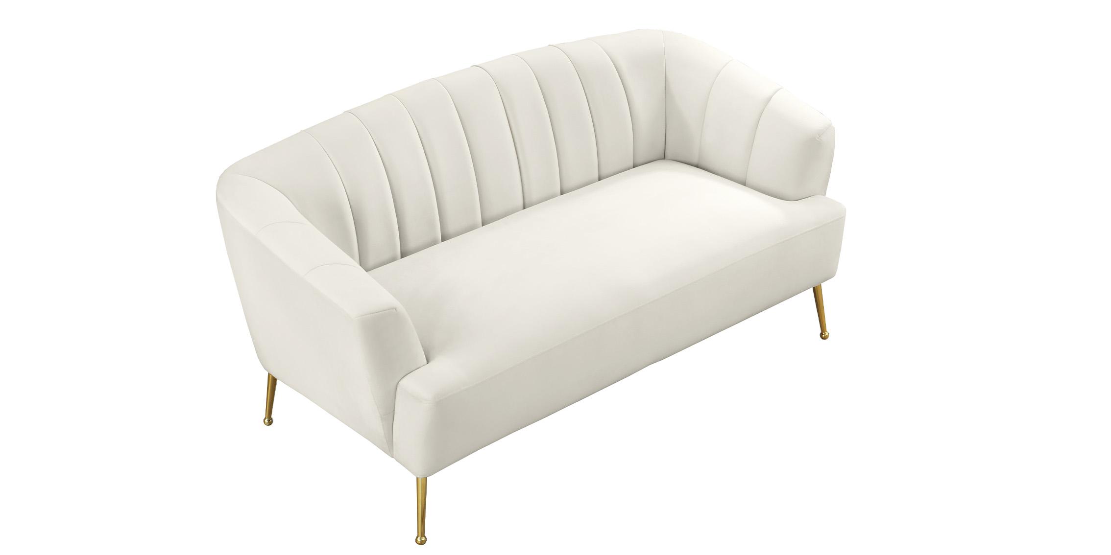 

    
Meridian Furniture TORI 657Cream-L Loveseat Cream/Gold 657Cream-L
